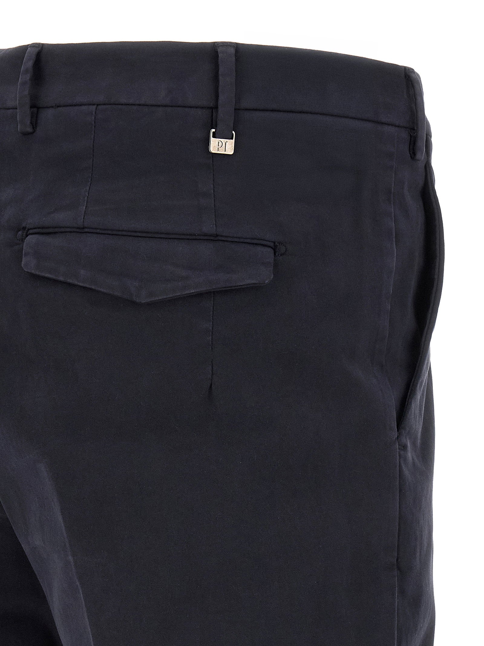 Pt Torino Master Trousers — Navy, view 4