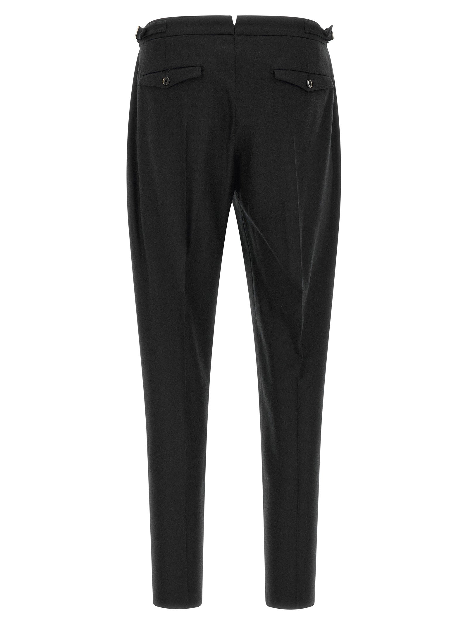 Pt Torino Union Trousers — Black, view 2