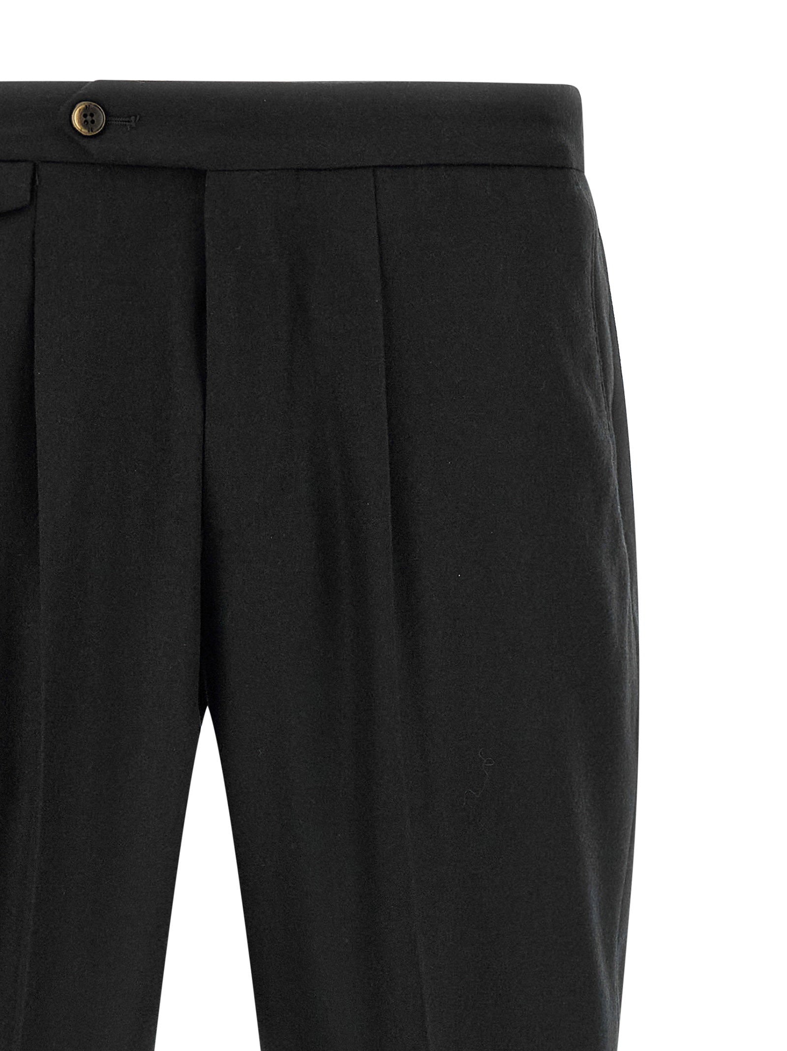 Pt Torino Union Trousers — Black, view 3