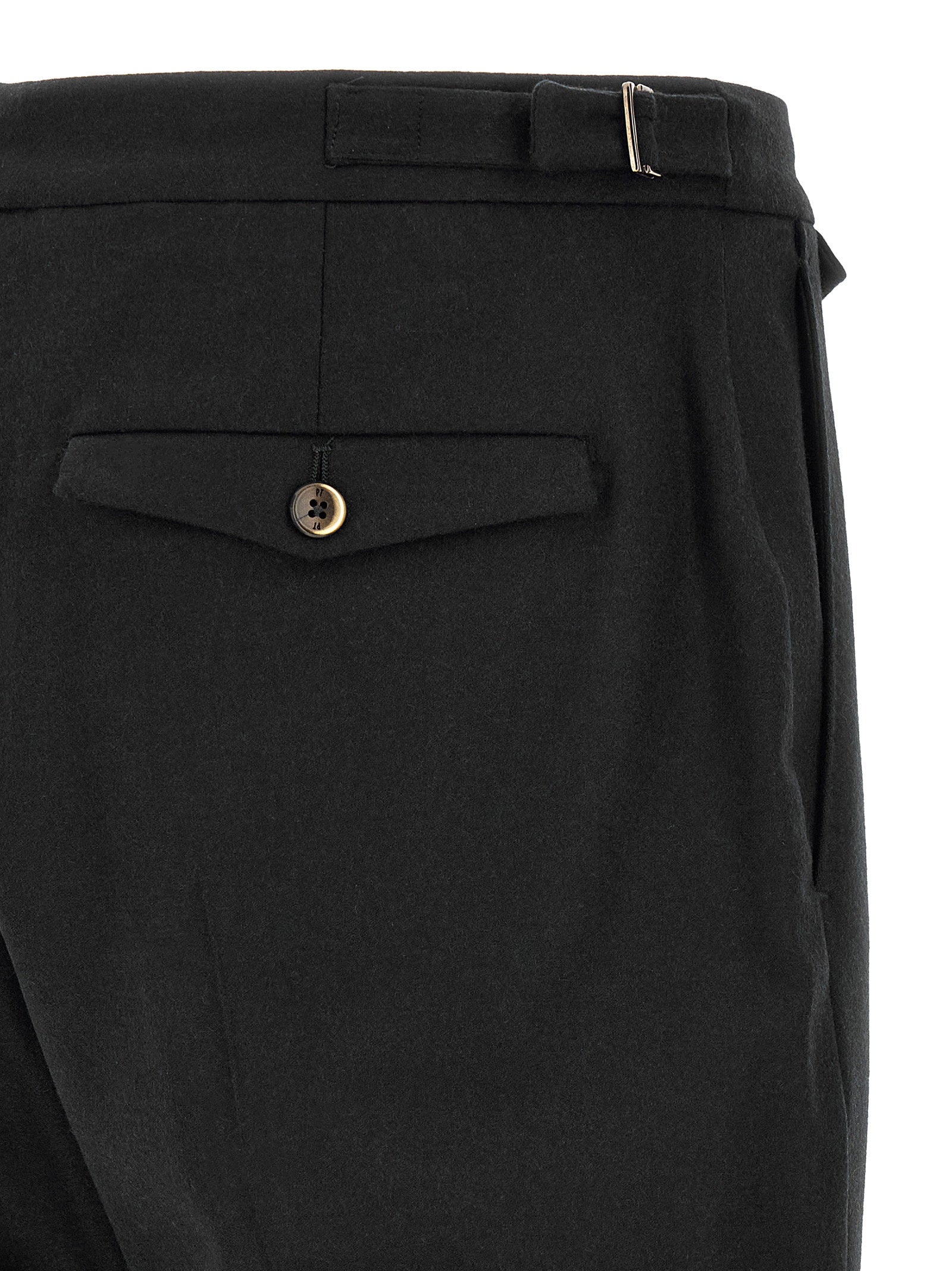 Pt Torino Union Trousers — Black, view 4
