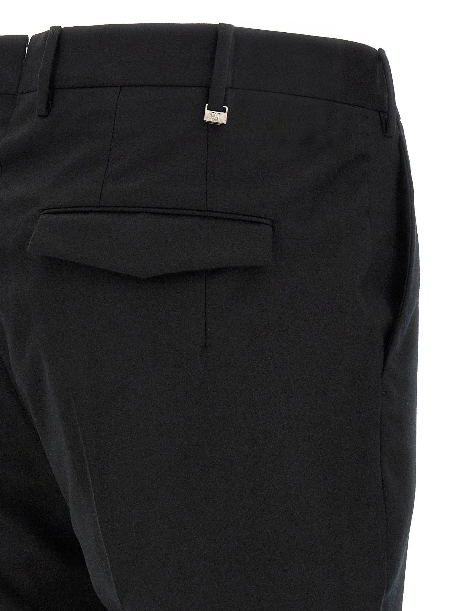 Pt Torino Master Trousers — Black, view 4