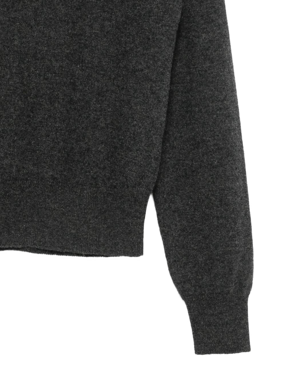 Lisa Yang Greer Sweater — Charcoal, view 3
