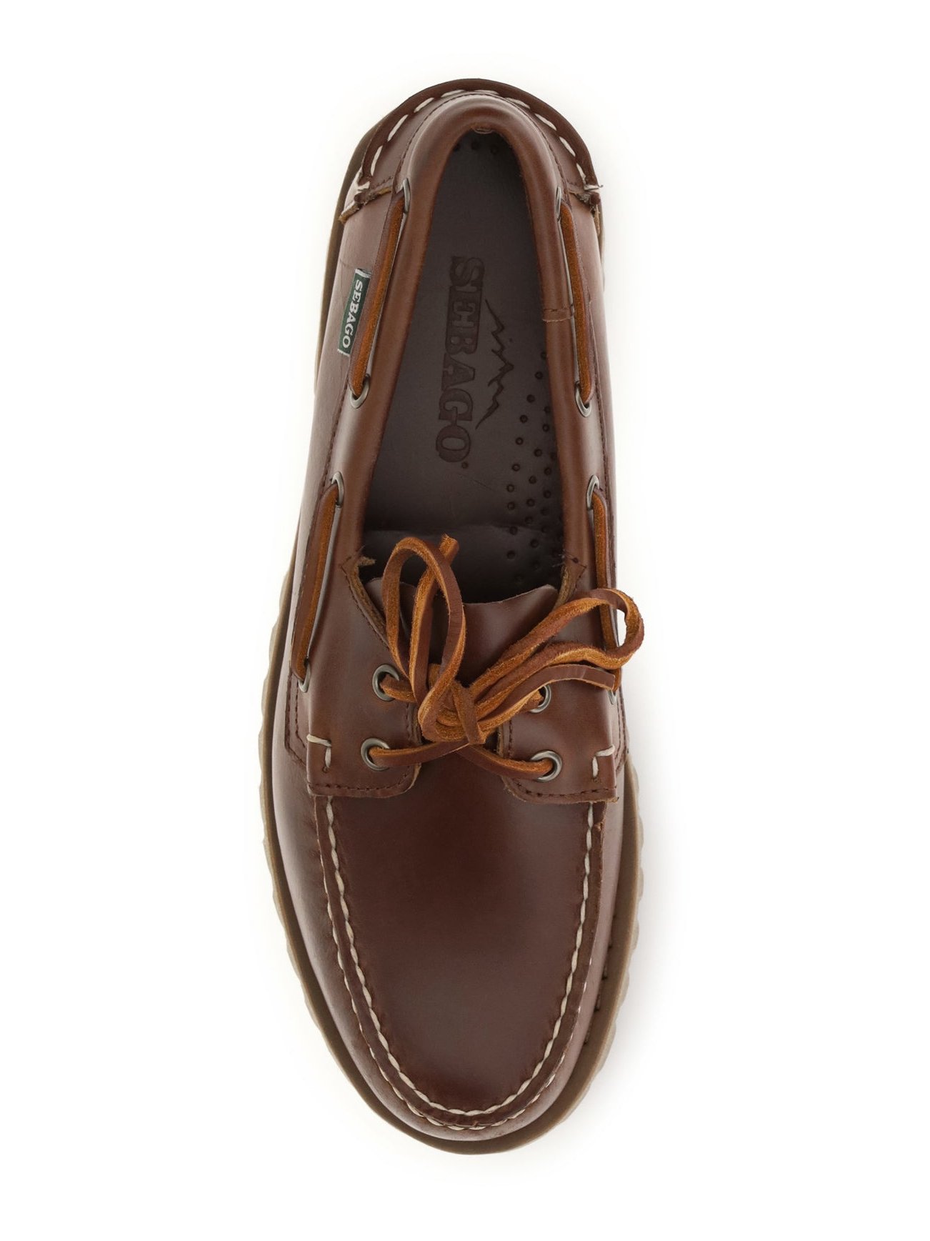 Sebago Ranger Waxy Loafer — Brown, view 2