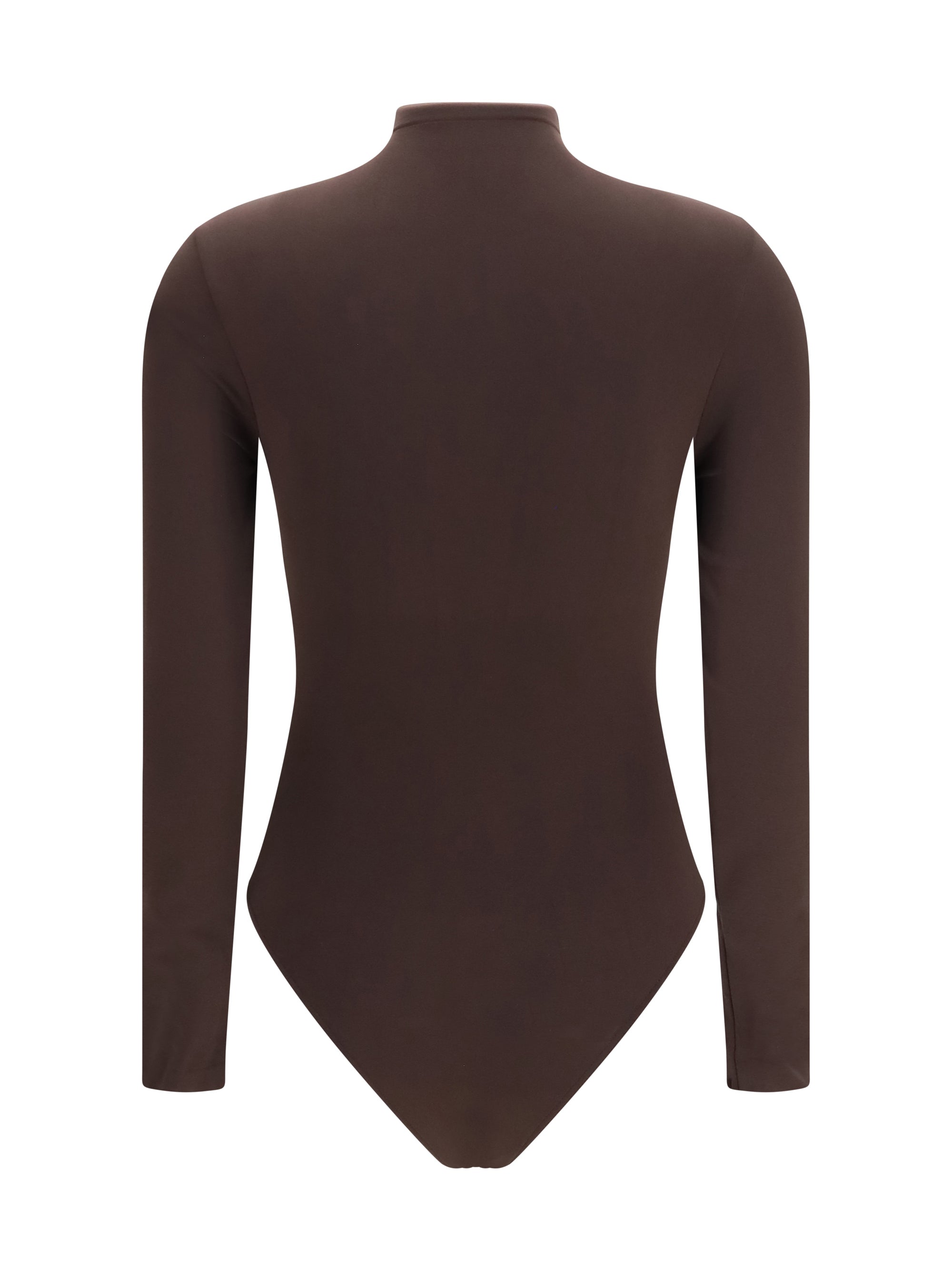 Wolford Buenos Aires Bodysuit — Brown by Wolford