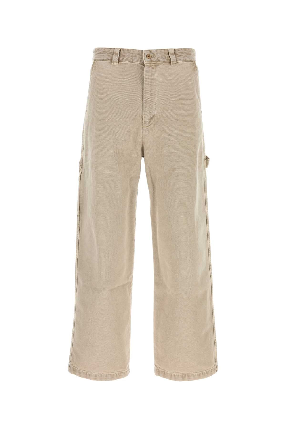 A.P.C. Cotton Cargo Trousers — Beige by A.p.c.