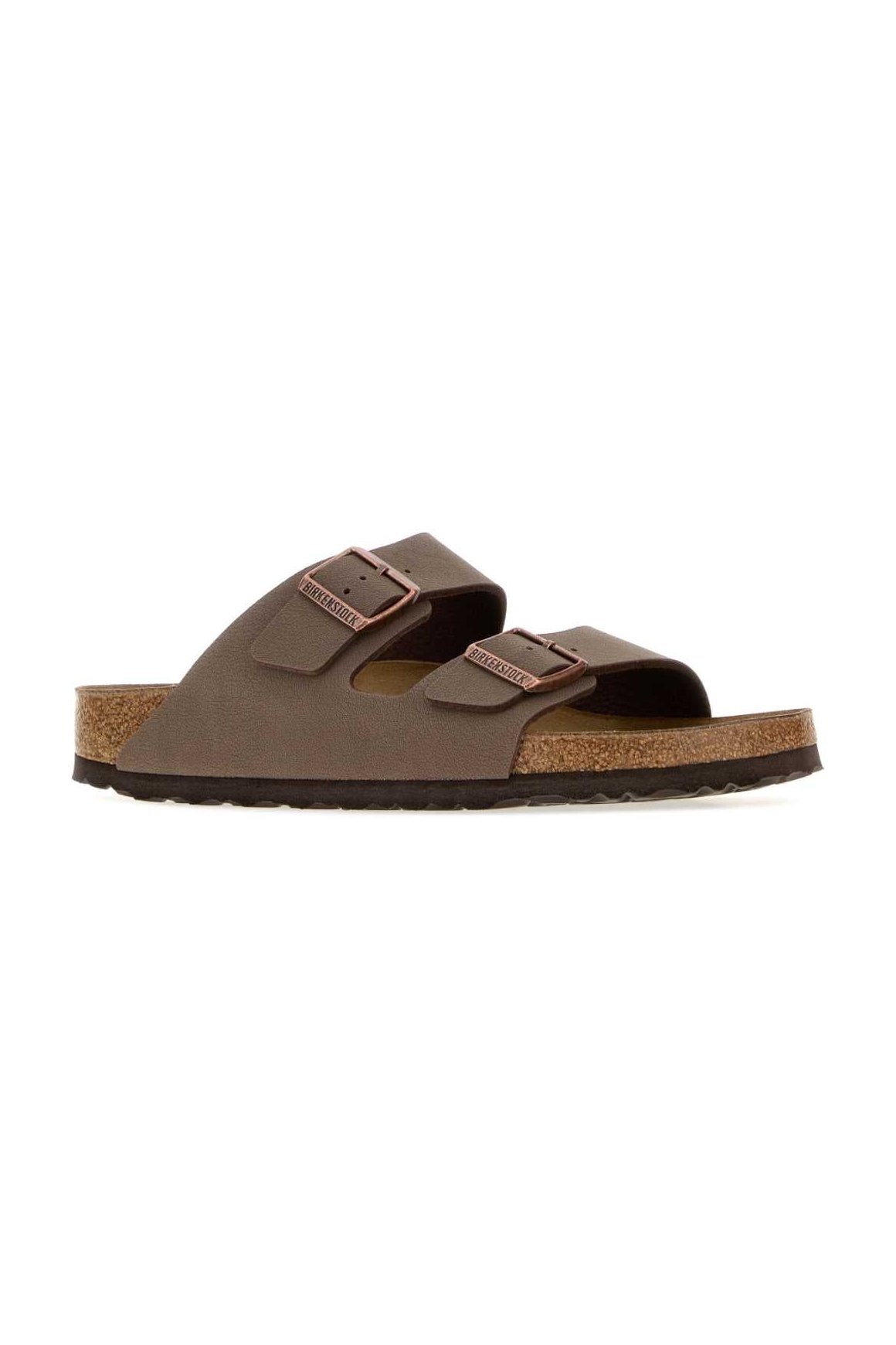Birkenstock Birkibuc Slider — Brown, view 2