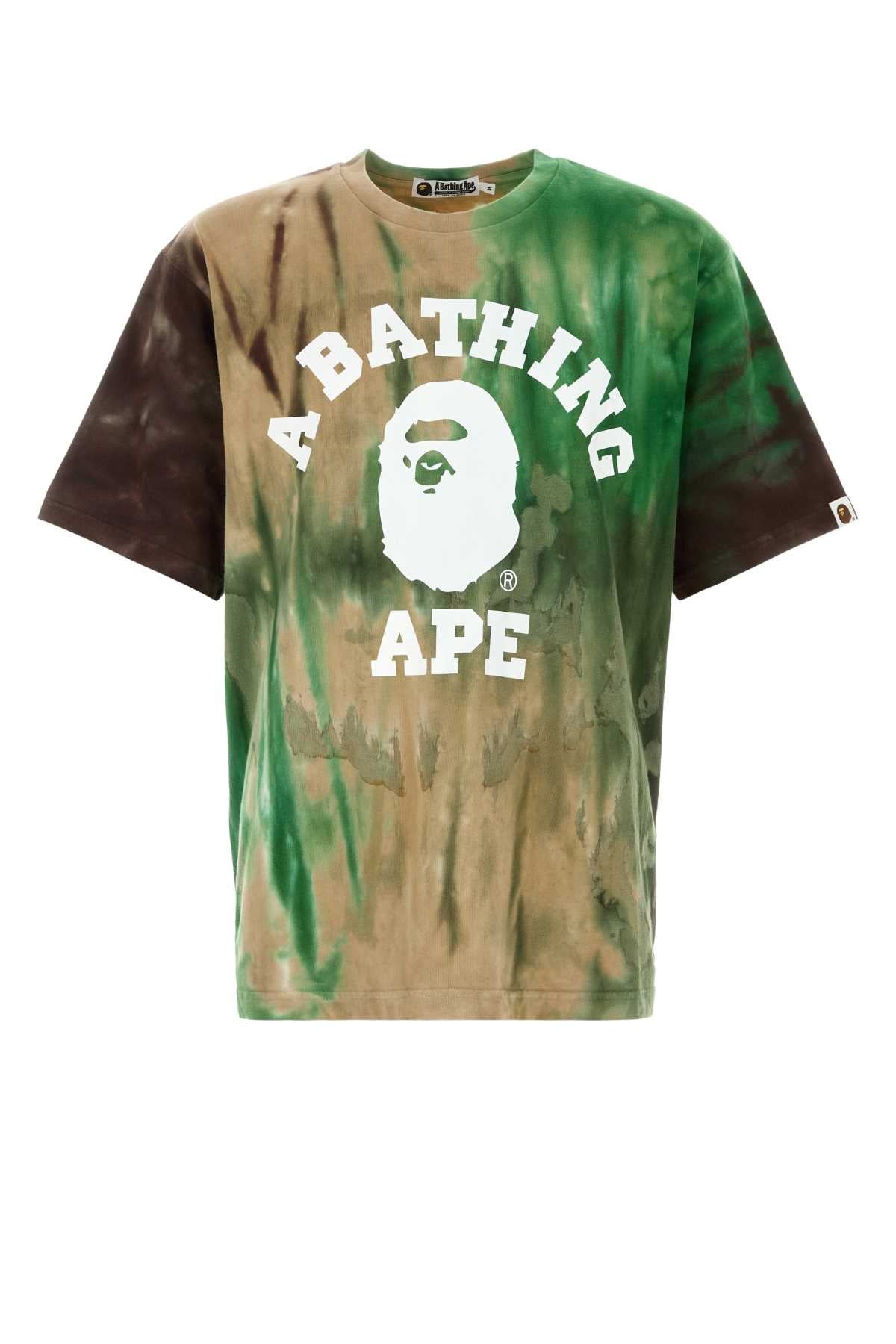 Bape College T-Shirt — Multicolor by Bape