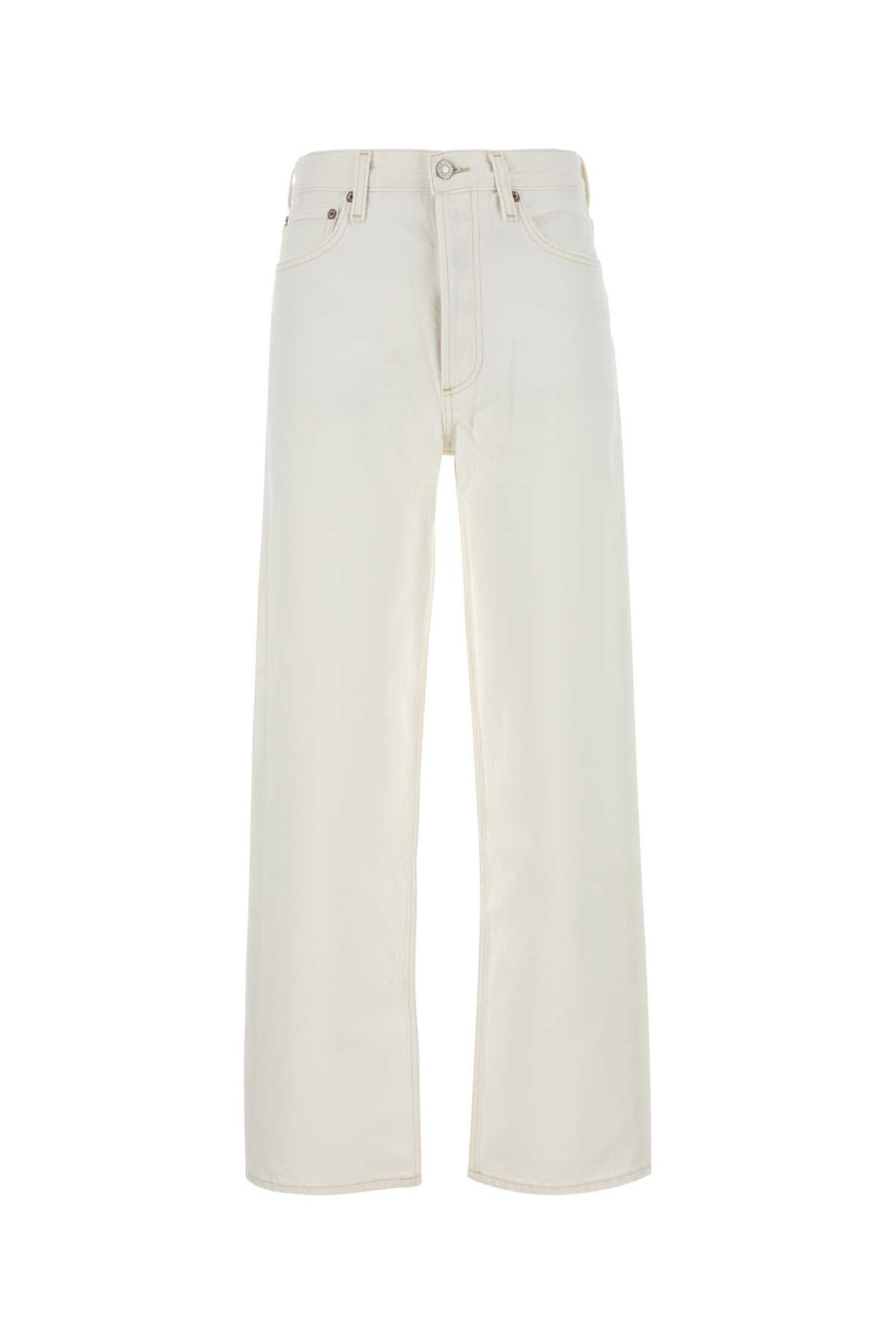Agolde Henson Jeans — White by Agolde