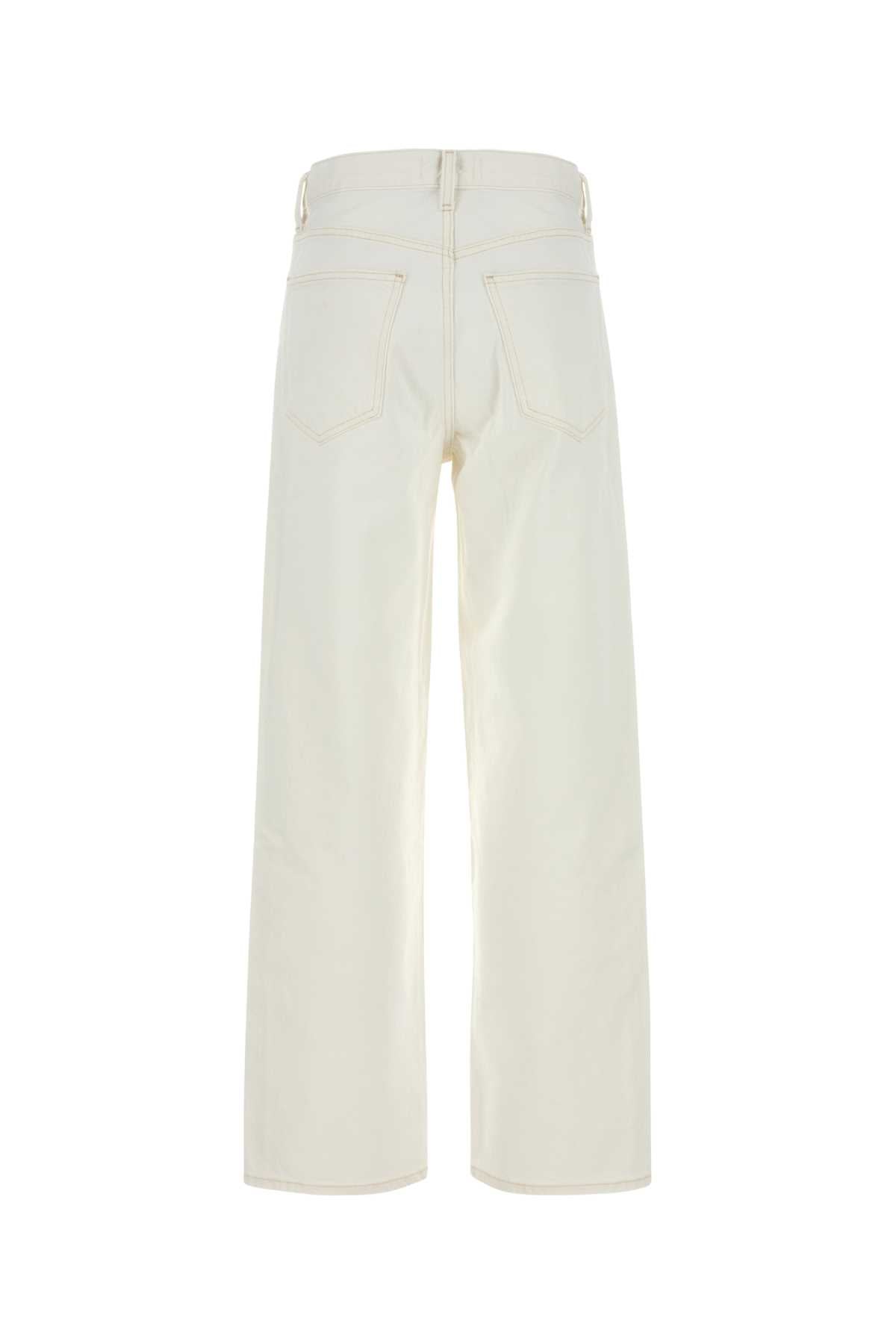 Agolde Henson Jeans — White, view 2