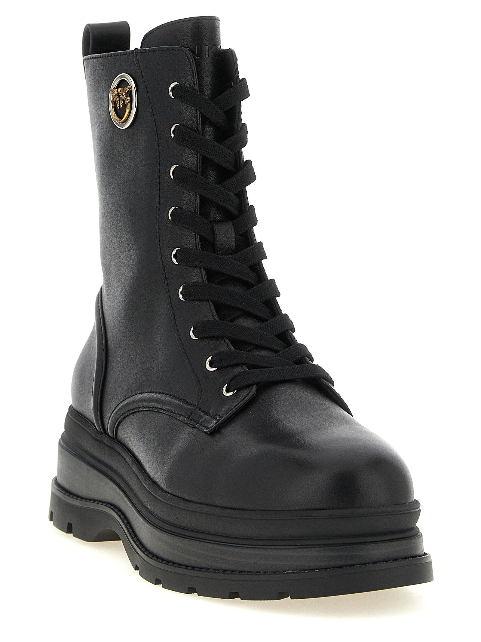 Pinko Eva 05 Ankle Boot — Black, view 2