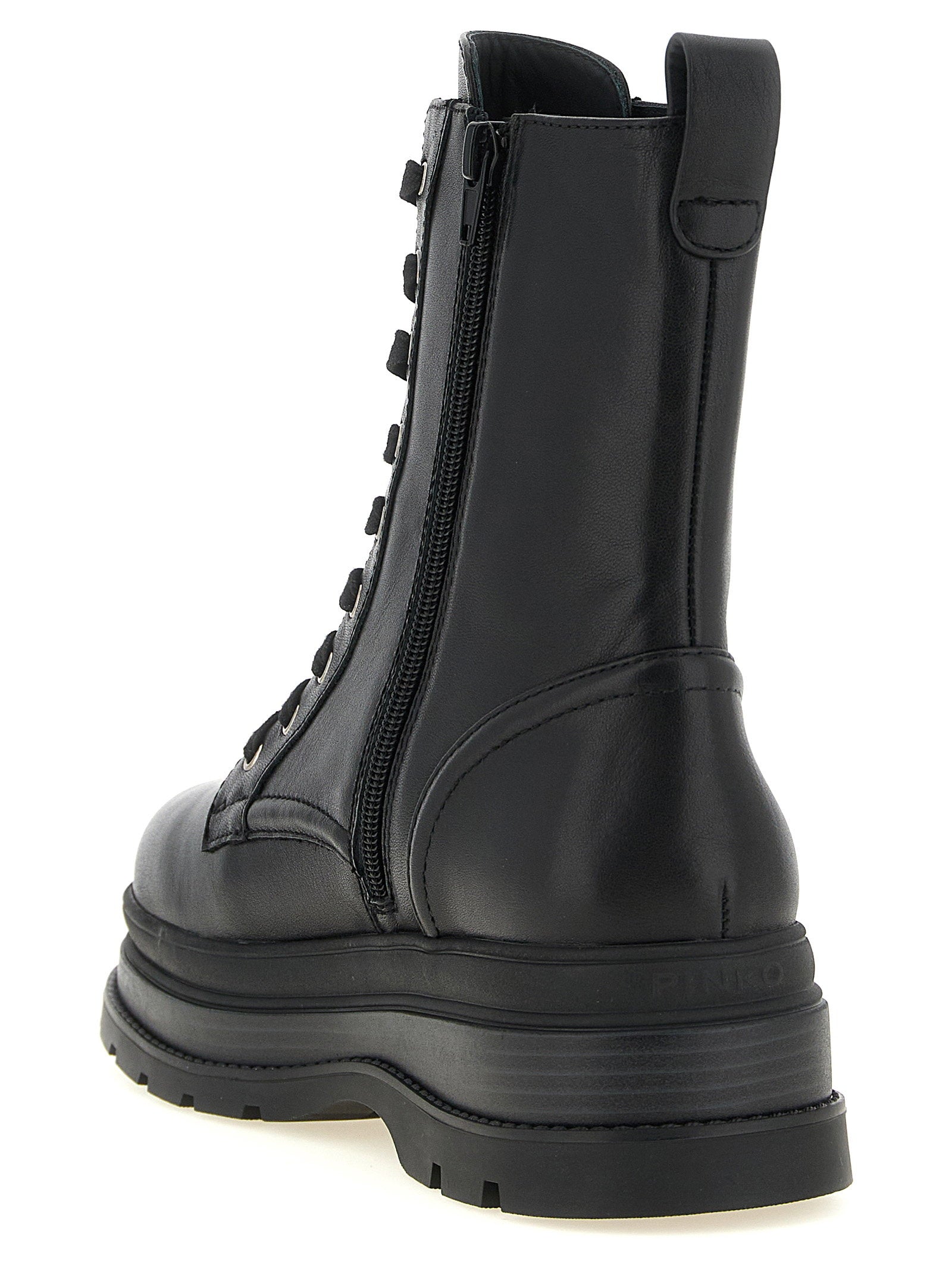 Pinko Eva 05 Ankle Boot — Black, view 3