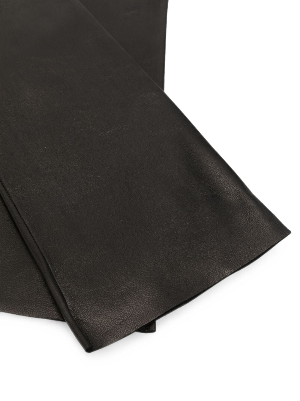 Cortana Long-Length Leather Gloves — Black, view 3
