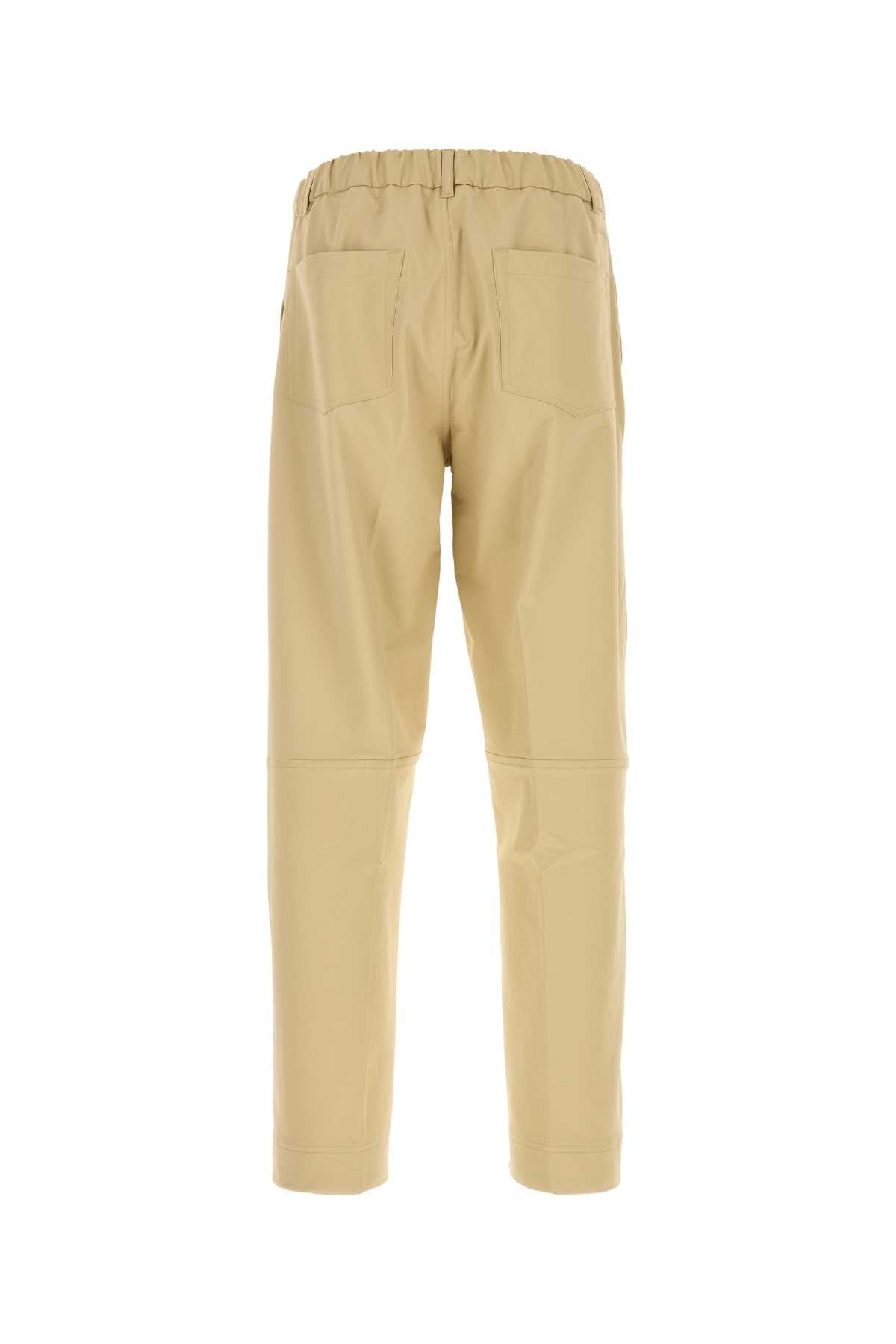Herno Laminar Stretch Nylon Blend Trousers — Beige, view 2