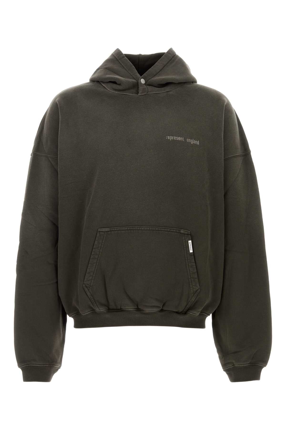 Represent Resent Hoodie — Gray by Represent