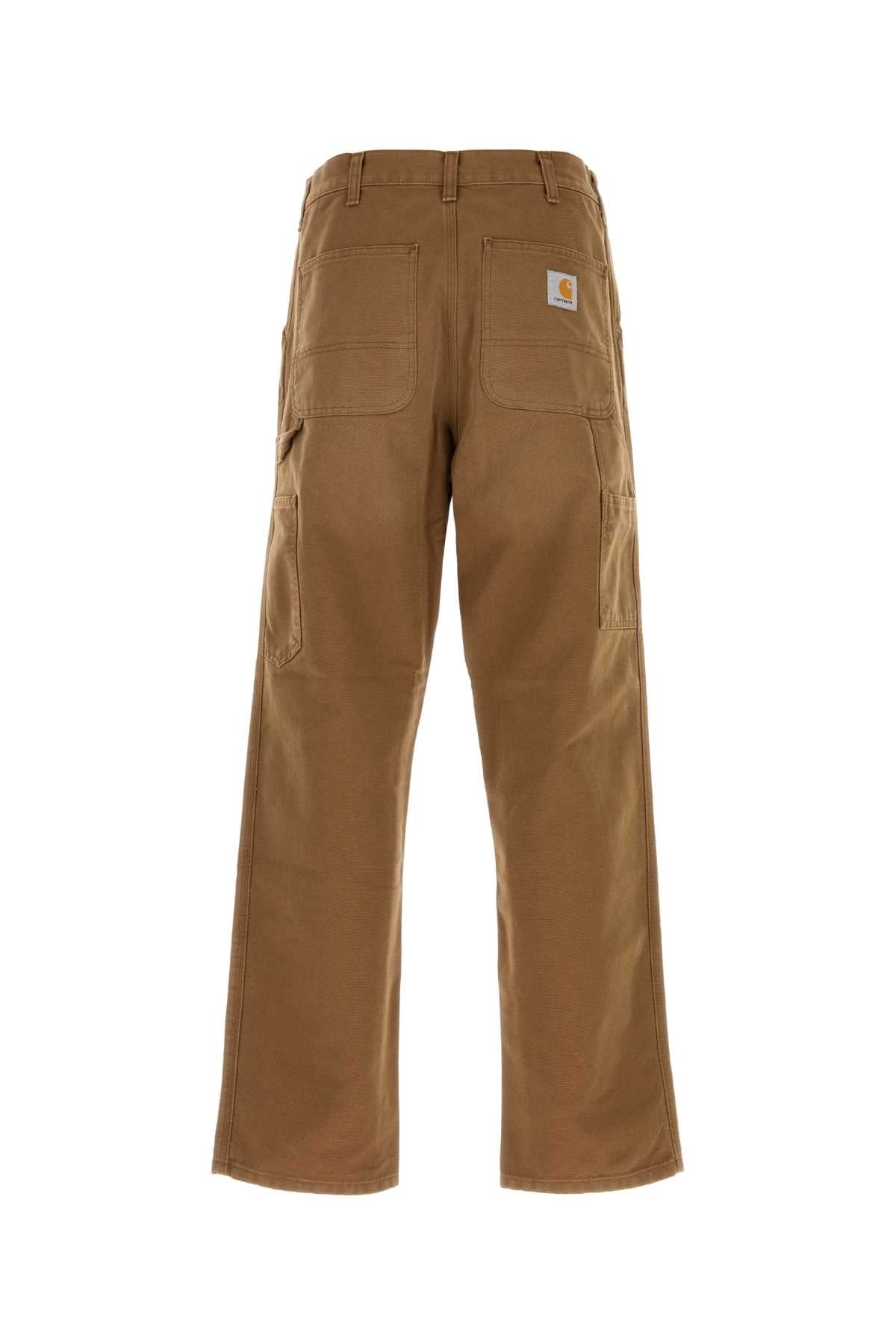 Carhartt Wip Single Knee Trousers — Brown, view 2