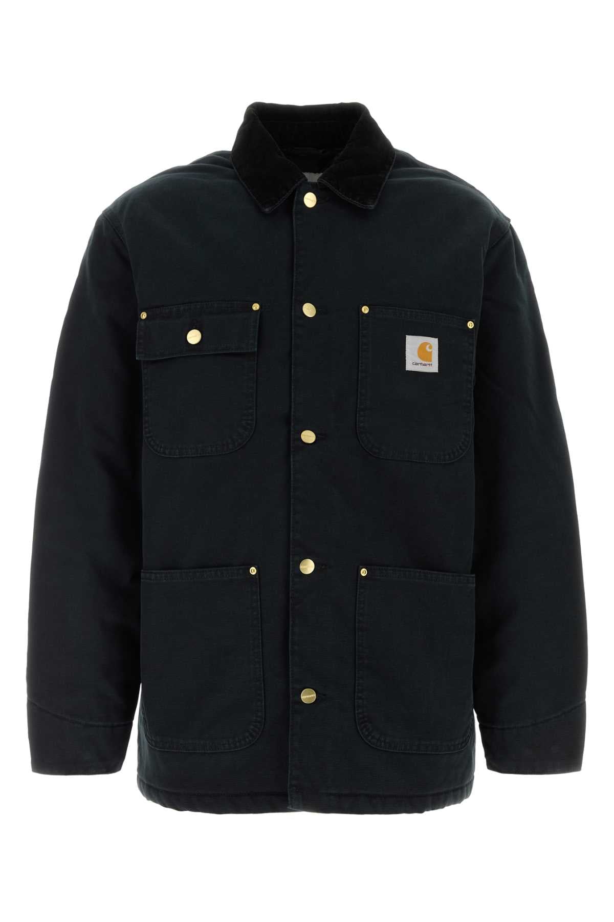 Carhartt Wip Organic Cotton Canvas Jacket — Black by Carhartt Wip