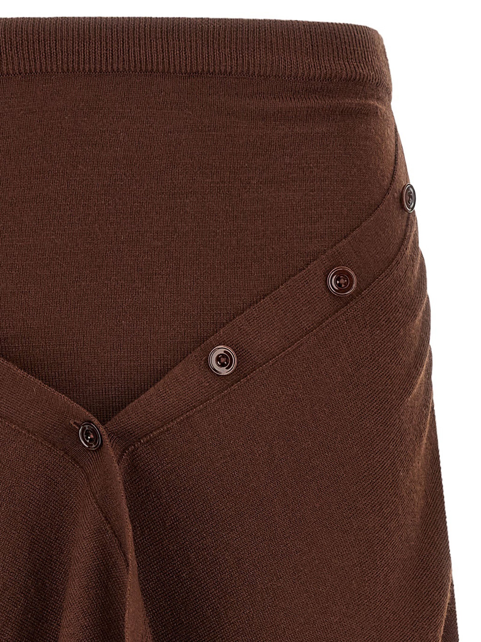 Lemaire Button Asymmetrical Skirt, view 3