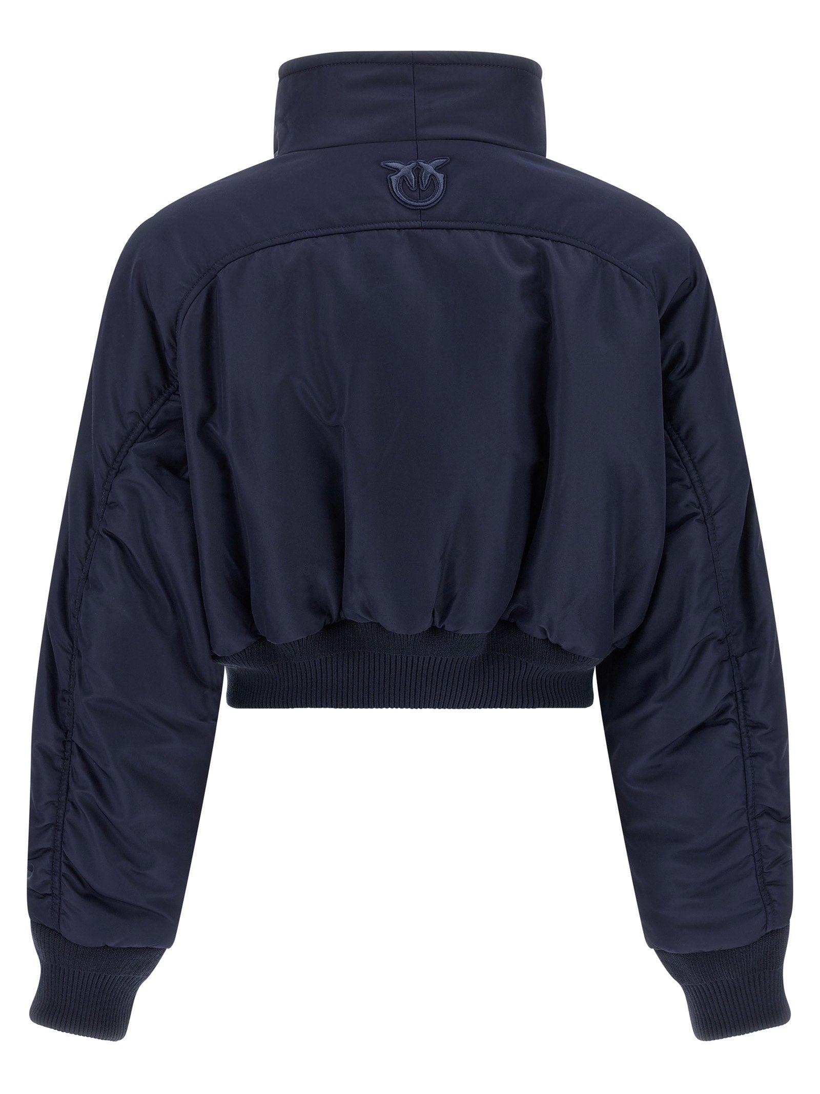 Pinko Pinot Bomber Jacket — Navy, view 2