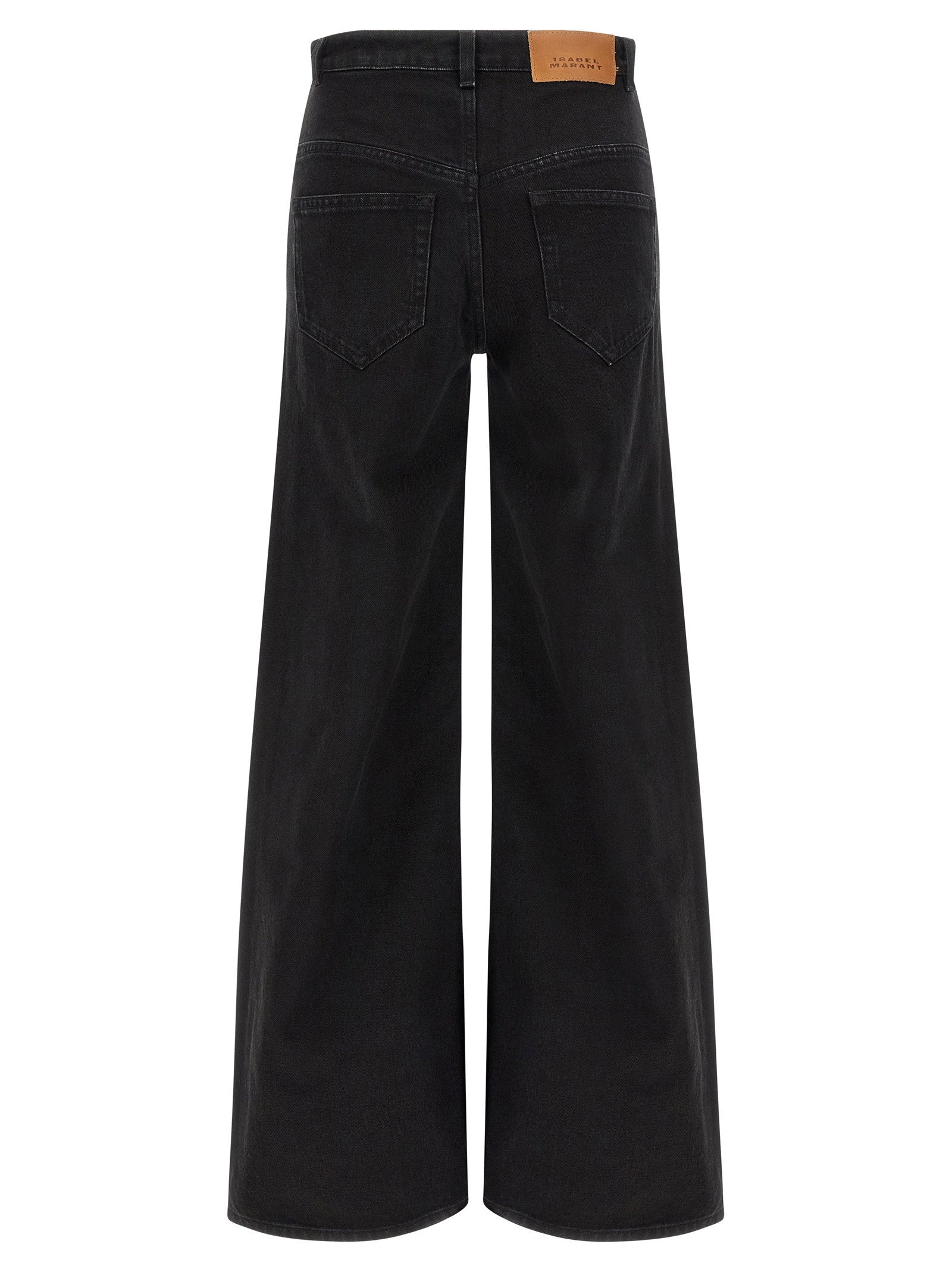 Marant Etoile Jeans — Black, view 2