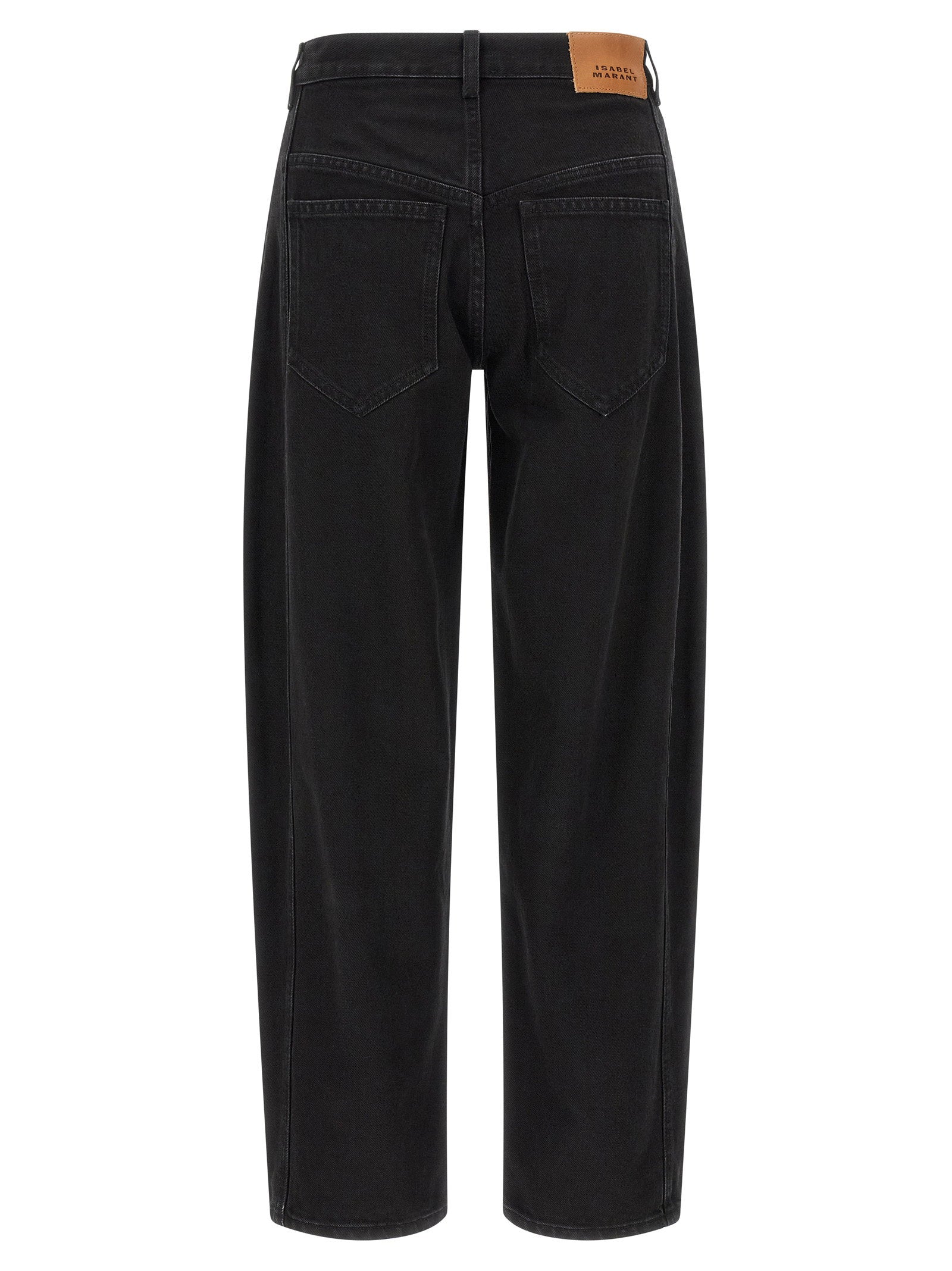 Marant Etoile Jeans — Black, view 2