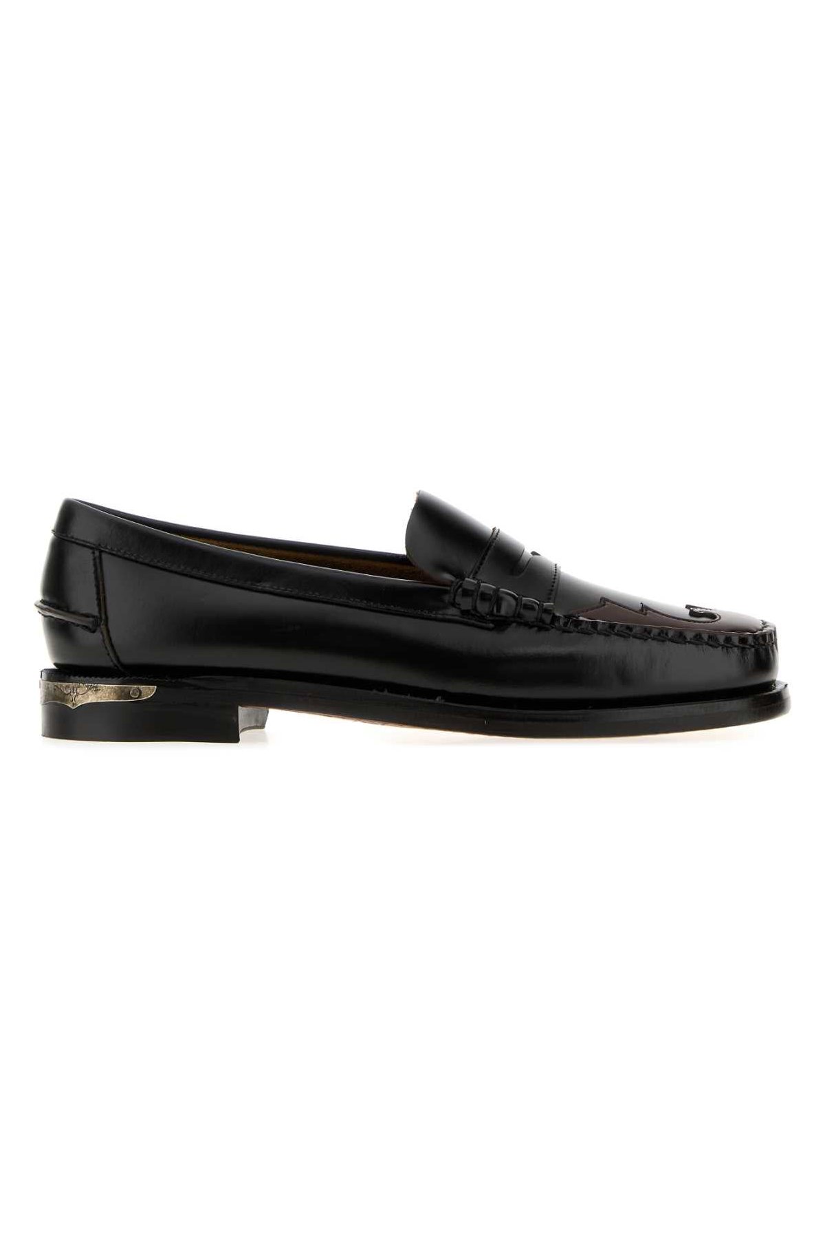 Sebago Leather Moccasin Loafer — Black by Sebago