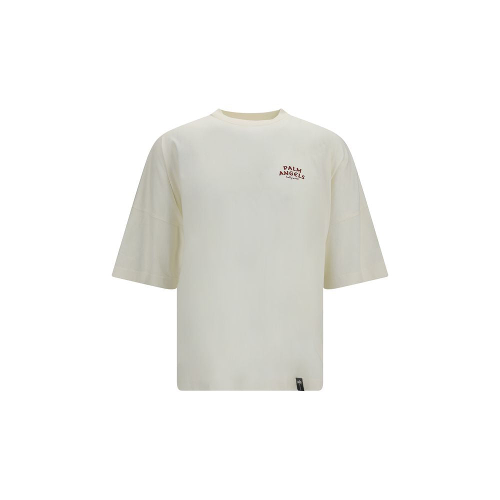 Palm Angels T-Shirt — Beige by Palm Angels