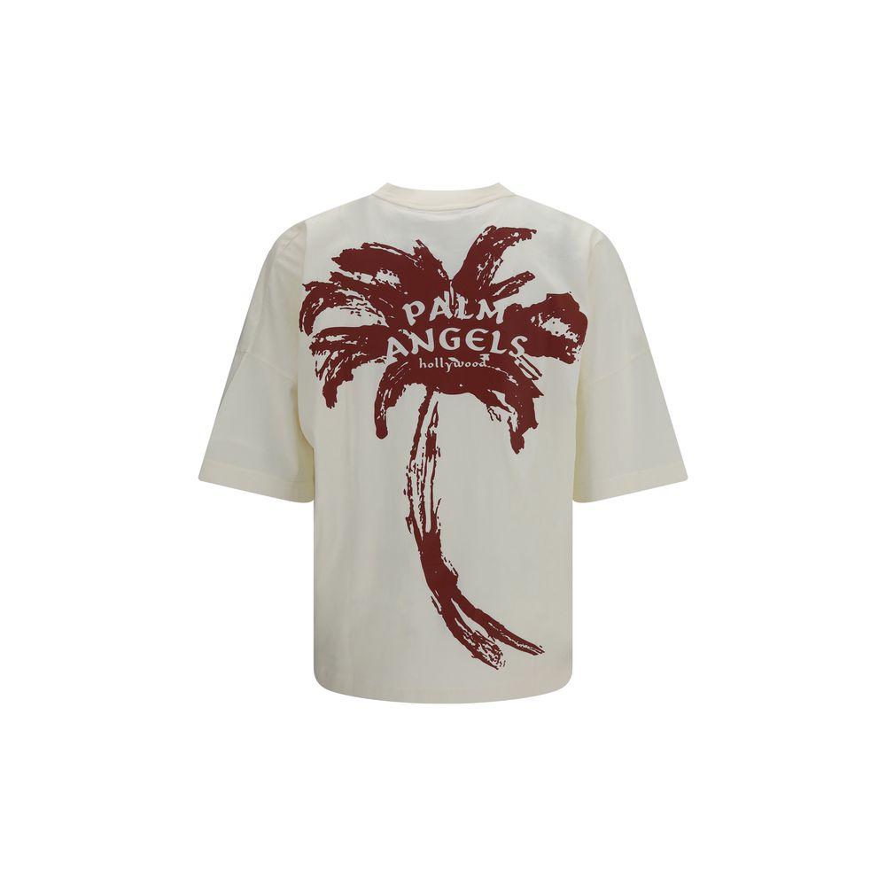 Palm Angels T-Shirt — Beige, view 2