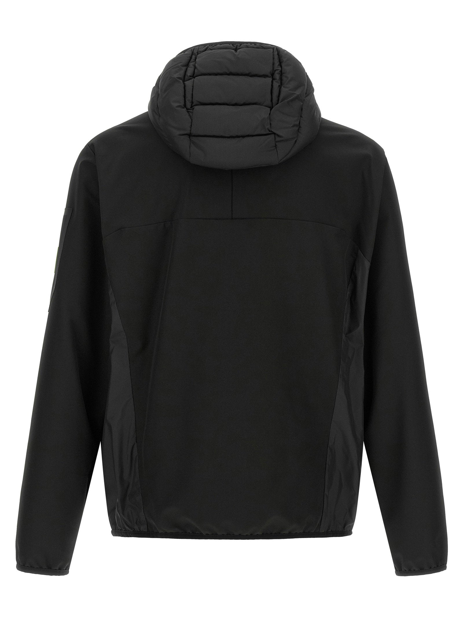 Hugo Boss Quilted Hybrid Hybrid Jacket — Black, view 2