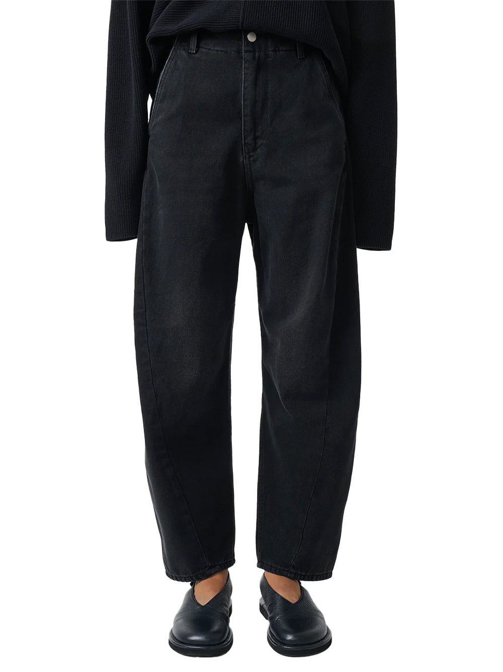 Studio Nicholson Akerman Trousers — Black, view 5