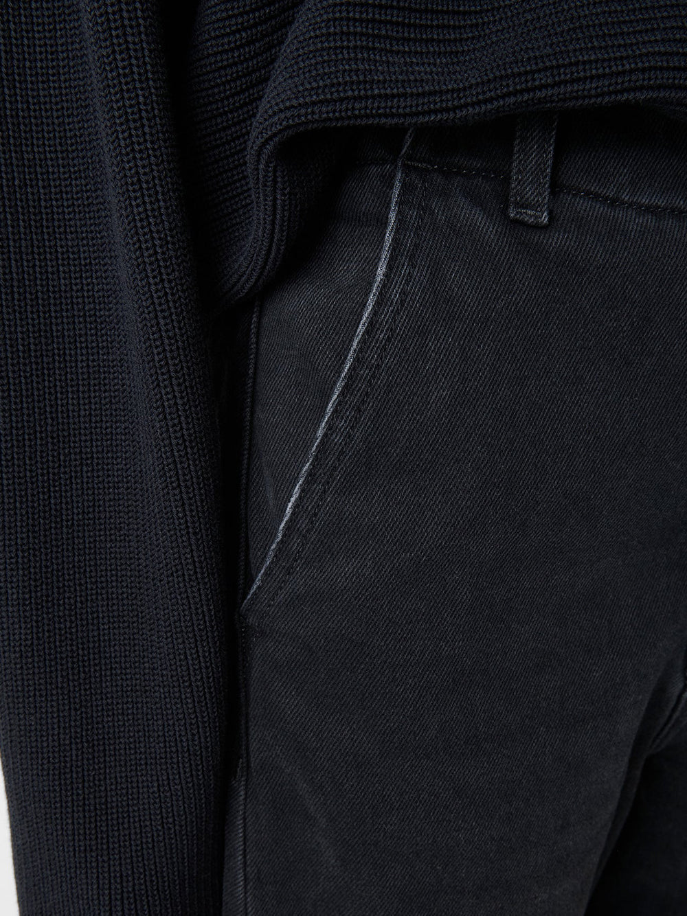 Studio Nicholson Akerman Trousers — Black, view 7