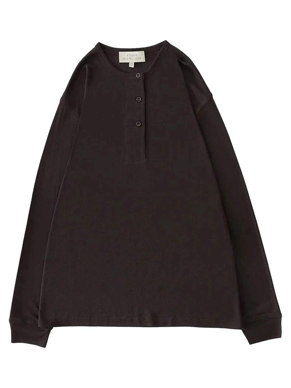 Studio Nicholson Rutas Shirt — Black by Studio Nicholson