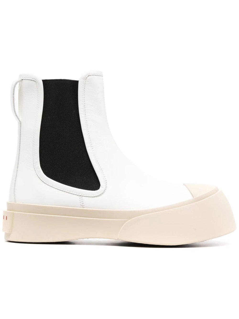 Marni Chelsea Boots — White by Marni