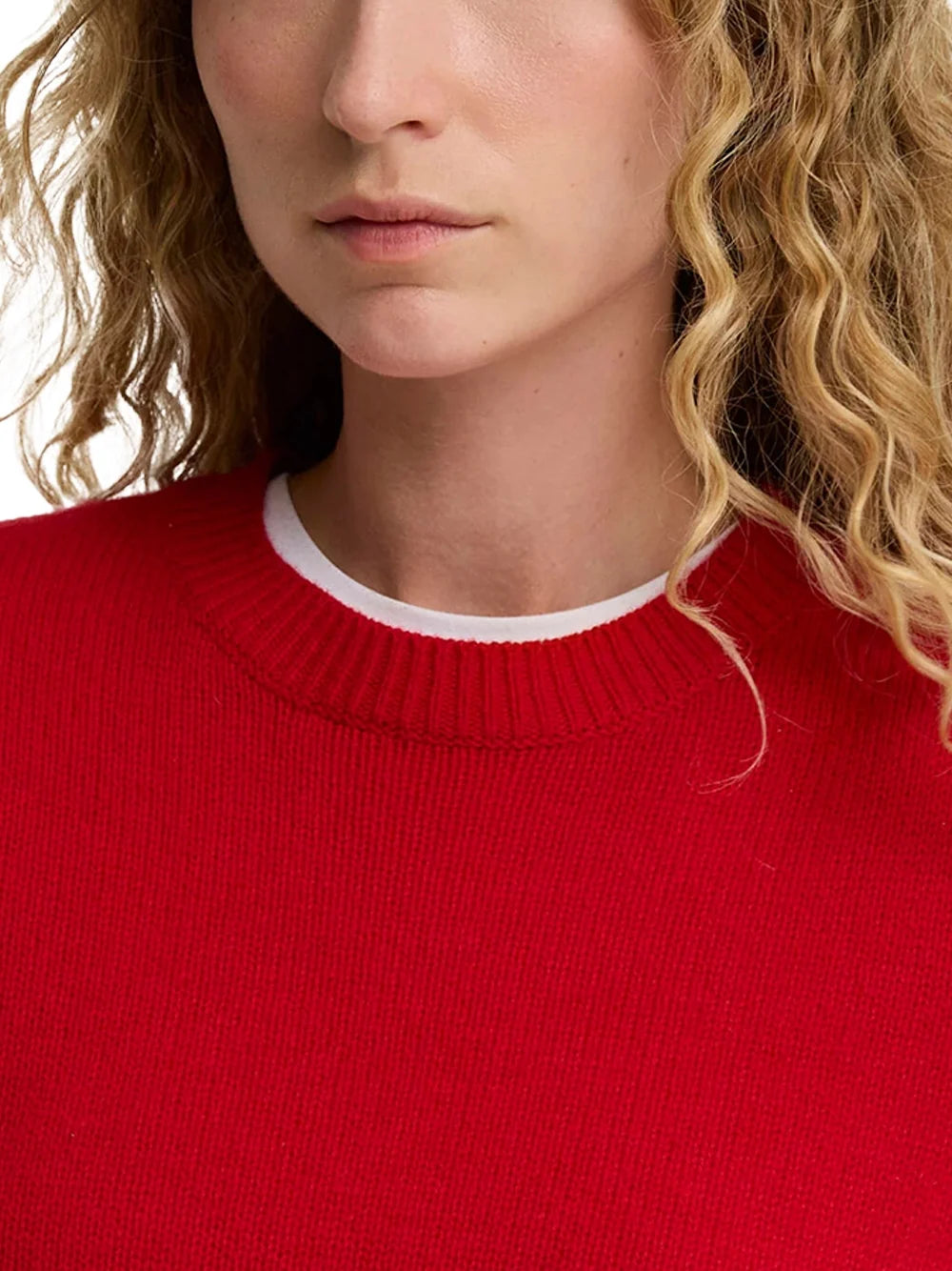 Barbour Woodhouse Sweater — Red, view 4