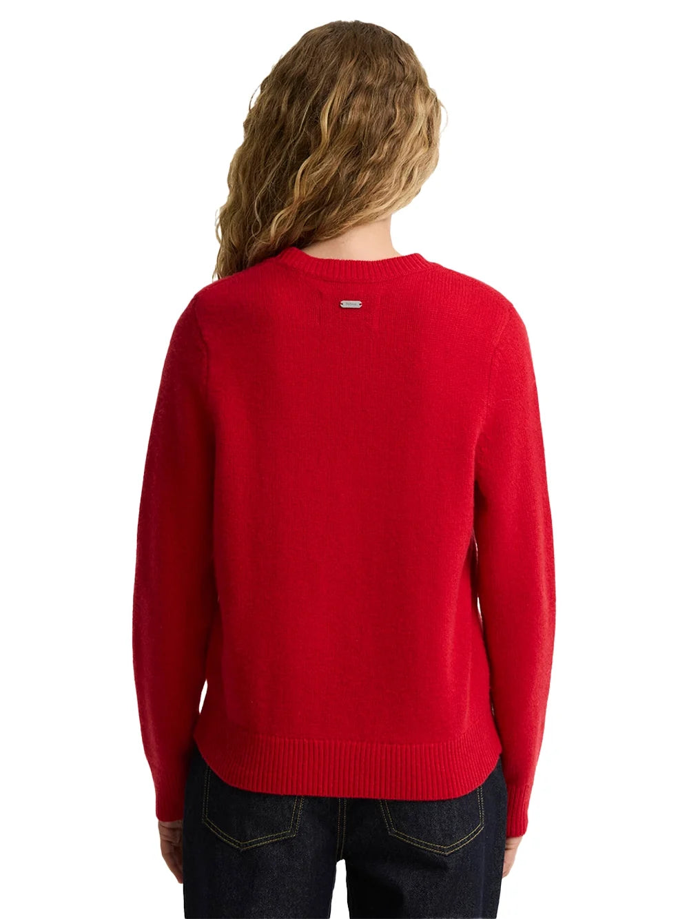 Barbour Woodhouse Sweater — Red, view 5