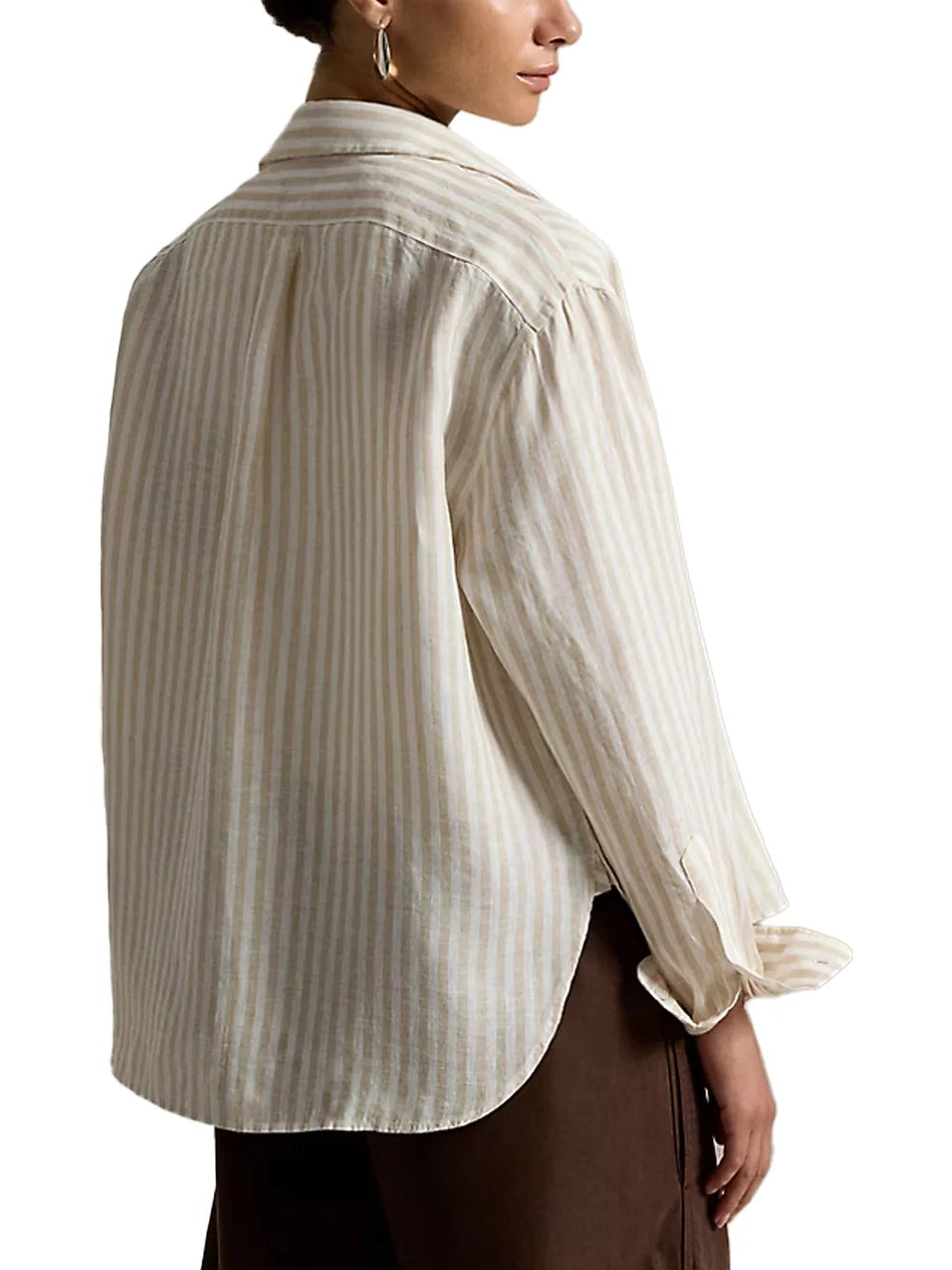 Ralph Lauren Pony Shirt — Beige, view 5