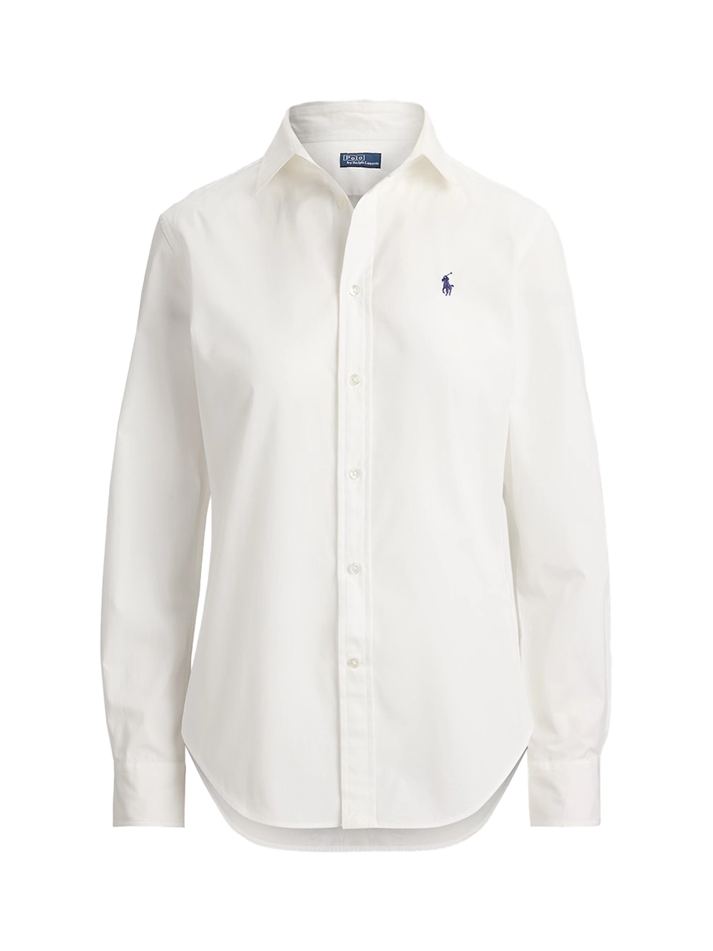 Ralph Lauren Slim Fit Cotton Shirt — White by Ralph Lauren