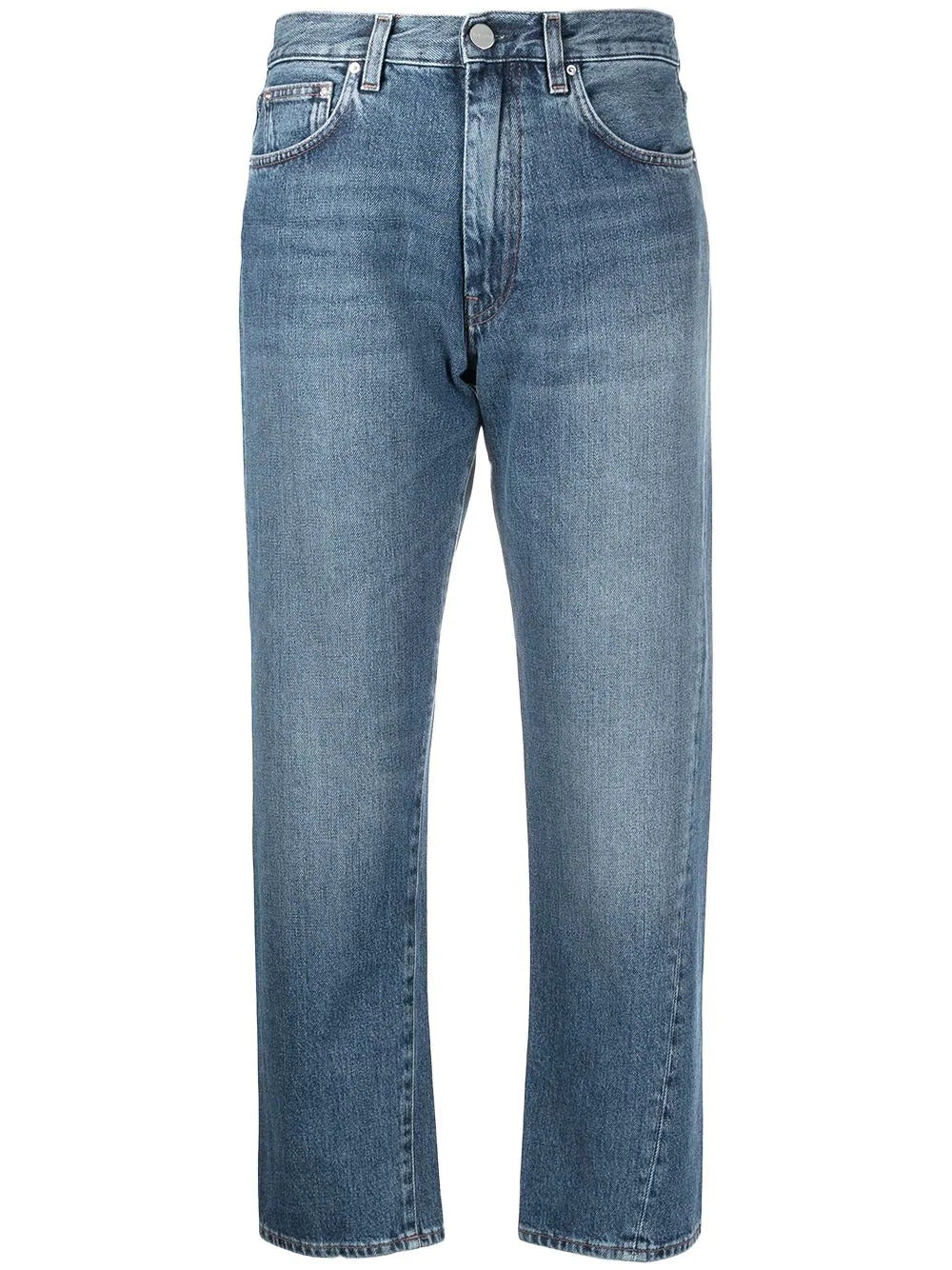 Toteme Twisted Seam Jeans — Blue, view 2