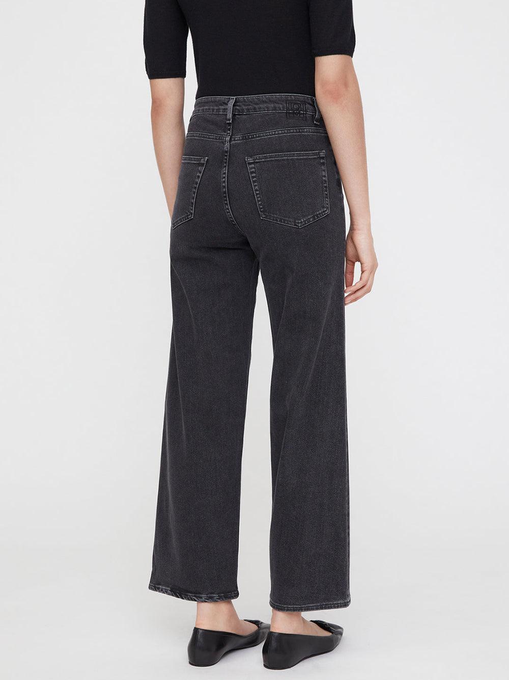 Toteme Jeans — Black, view 6