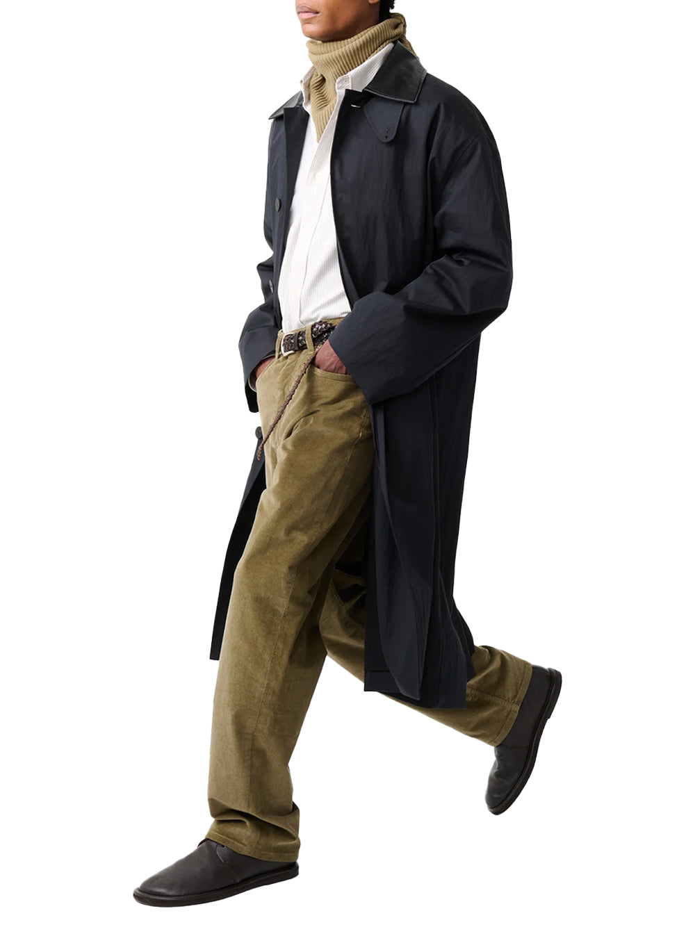 Studio Nicholson Trousers — Green, view 2