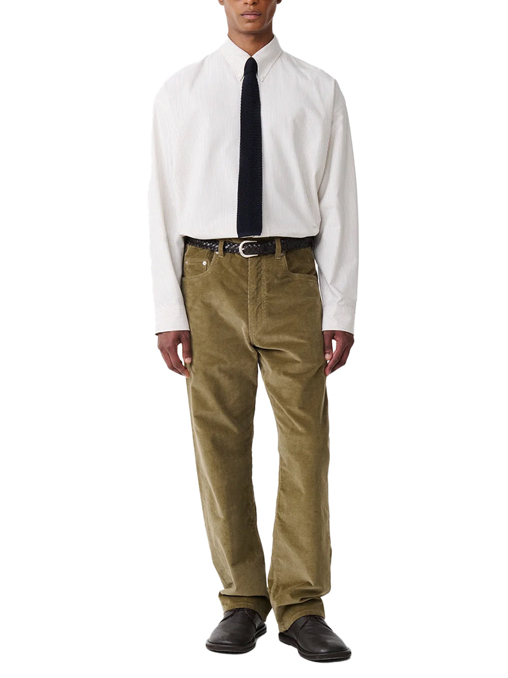 Studio Nicholson Trousers — Green, view 3