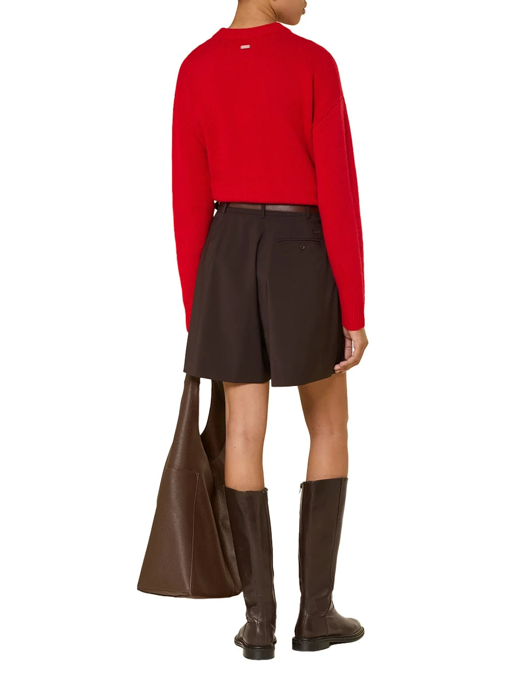 Barbour Woodhouse Cardigan — Red, view 4