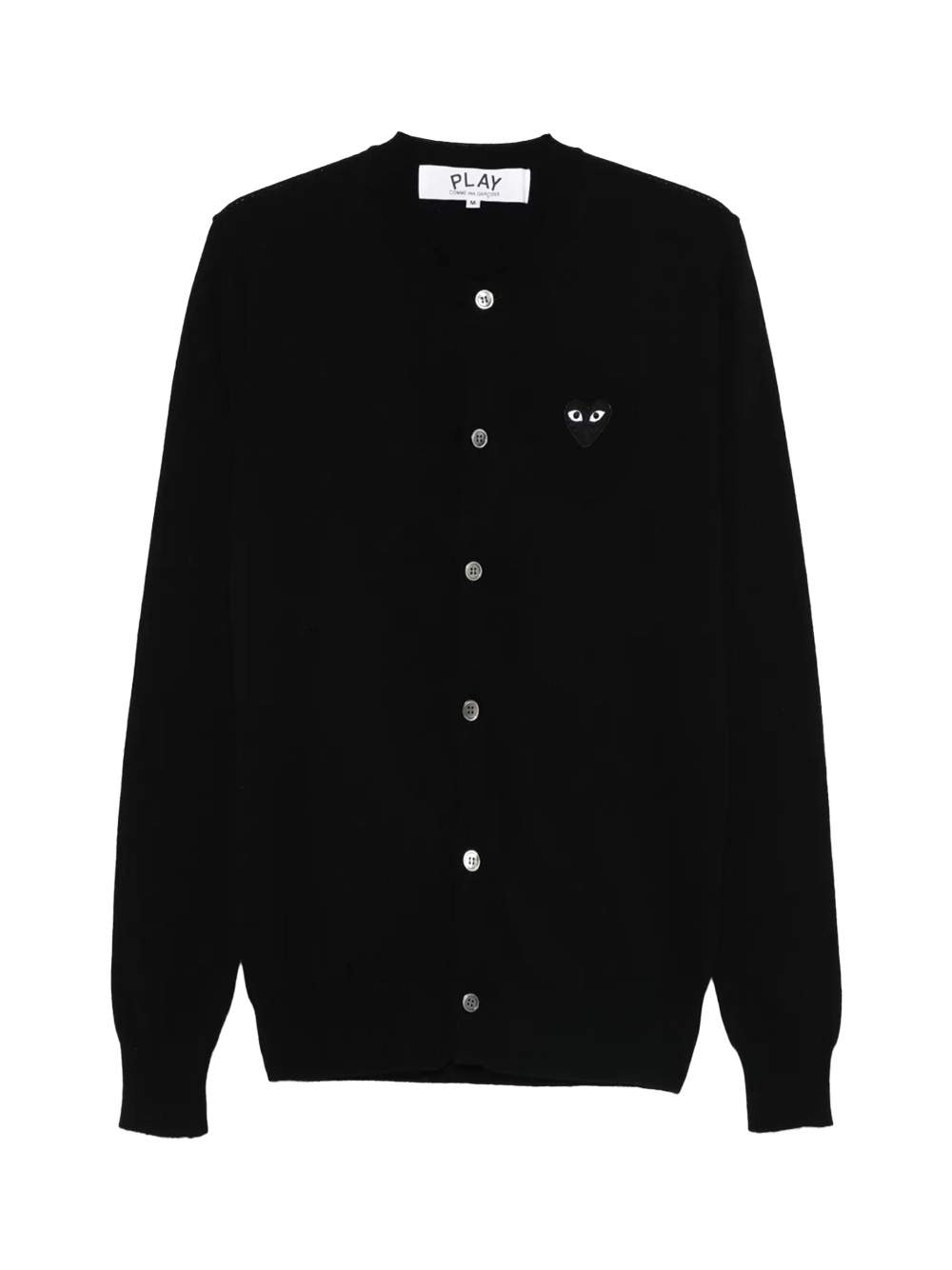 Comme Des GarçOns Play Cardigan — Black by Comme Des Garçons Play