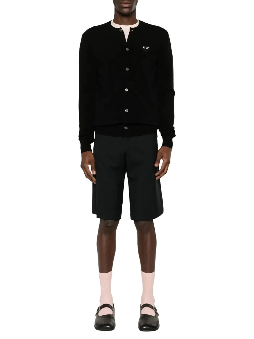 Comme Des GarçOns Play Cardigan — Black, view 2