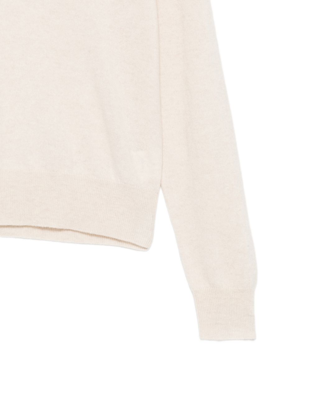 Lisa Yang Greer Sweater — Ecru, view 3
