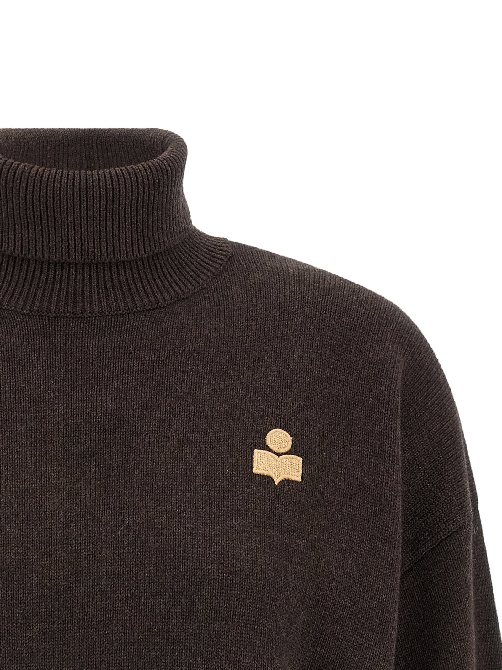 Marant Etoile Nasha Sweater — Brown, view 3