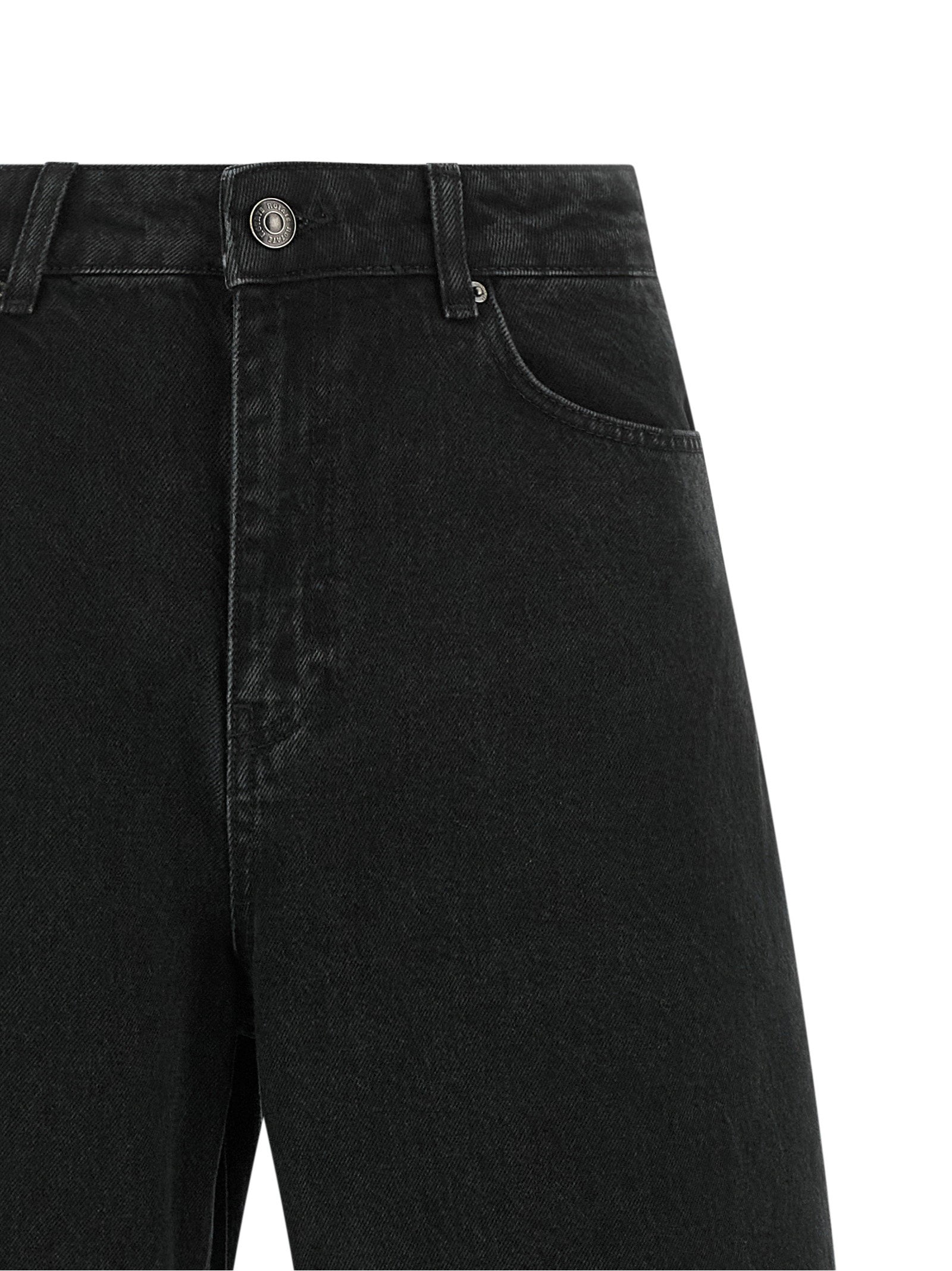 Rotate Birger Christensen Barrel Jeans — Black, view 3