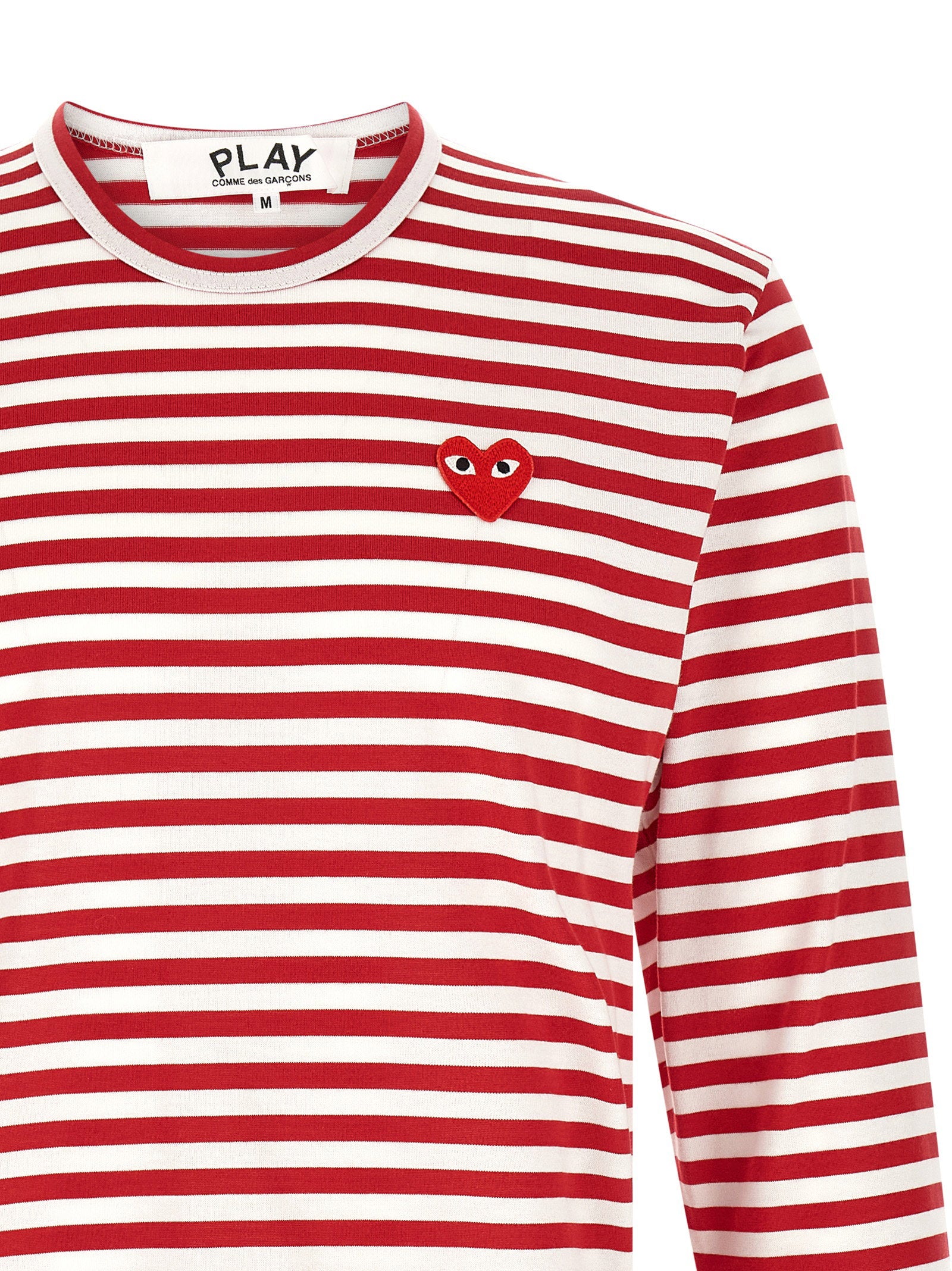 Comme Des Garçons Play T-Shirt — Red, view 3