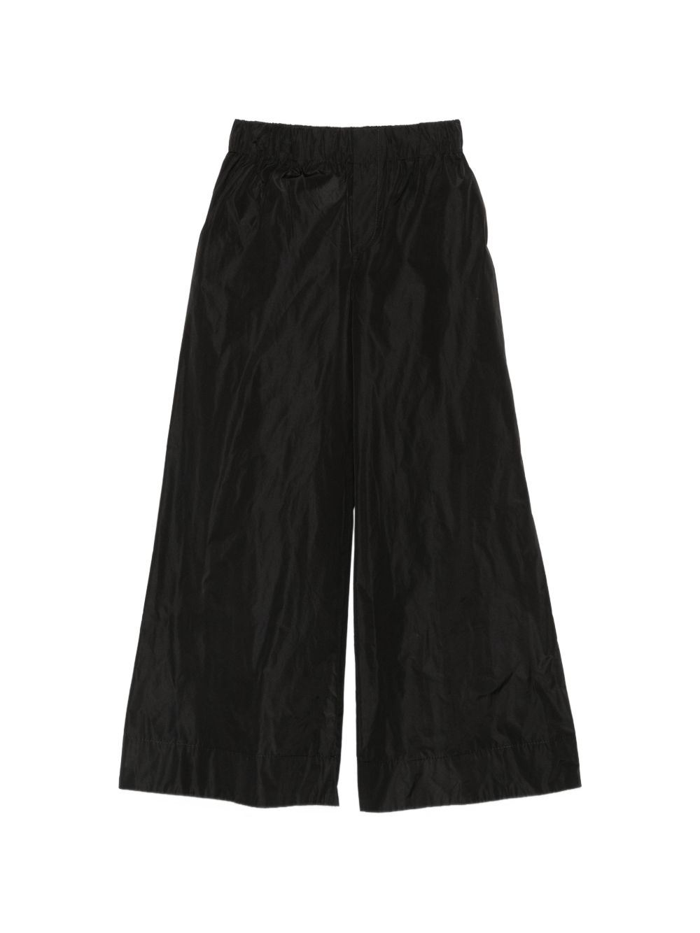 SUSANNE BOMMER Technical Taffeta Wide-Leg Trousers — Black by SUSANNE BOMMER