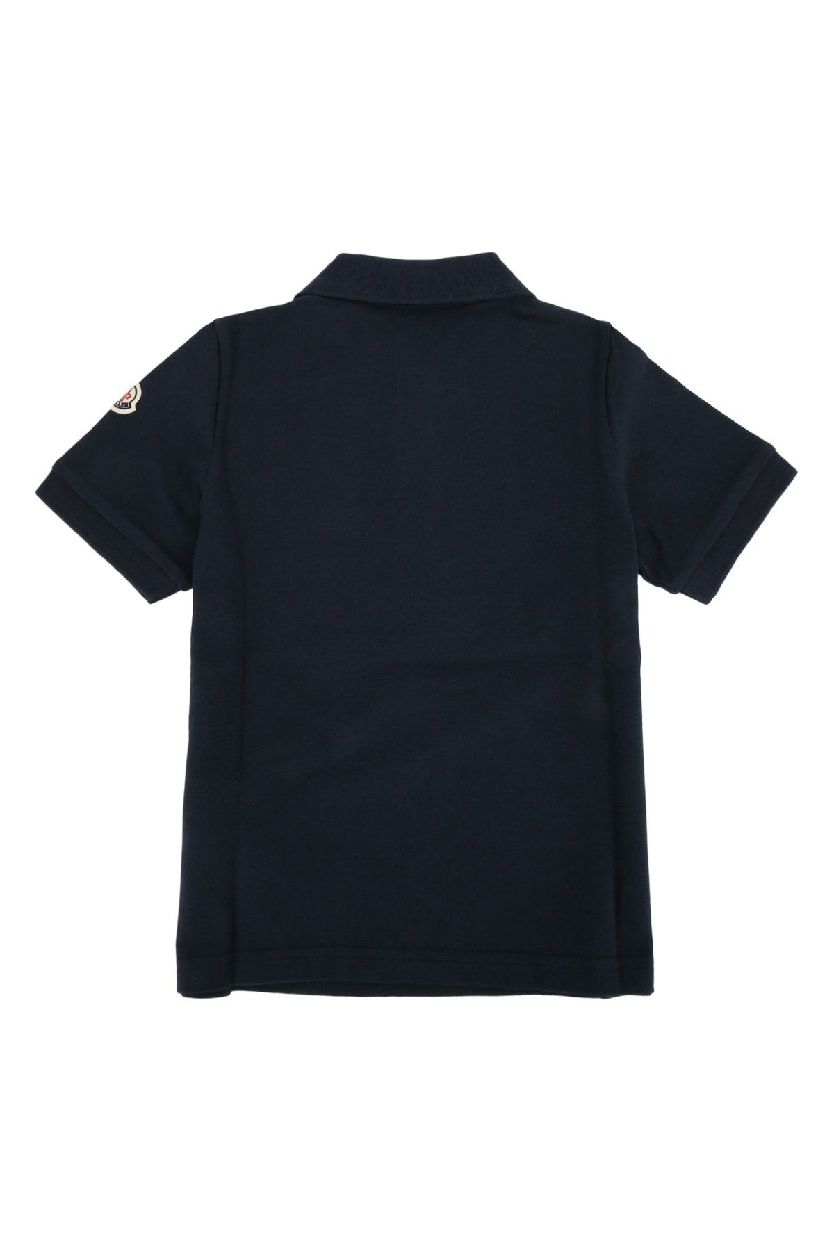 Moncler Jr Polo Polo — Navy, view 2
