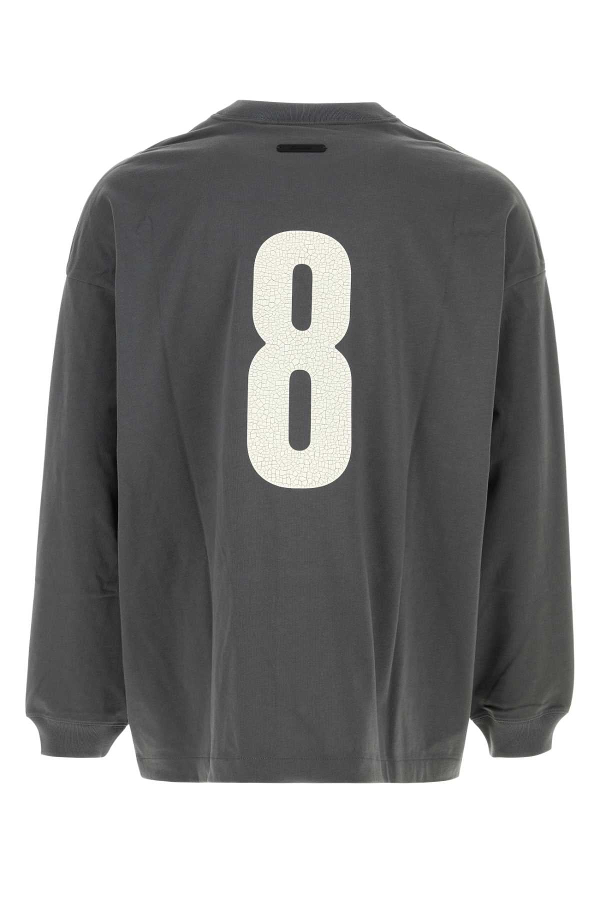 Fear Of God Essential Long T-Shirt — Gray, view 2